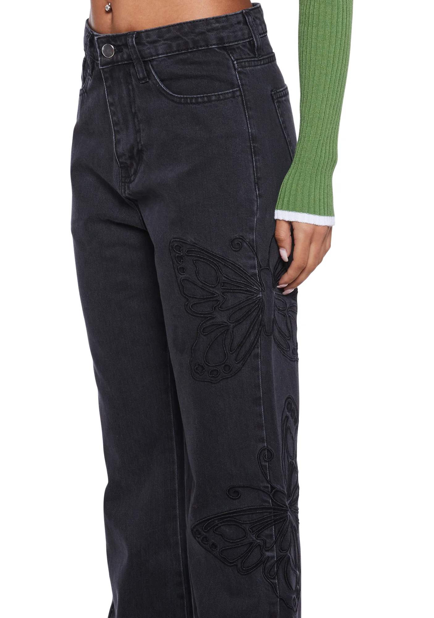 Butterfly Denim Jeans - Image 5
