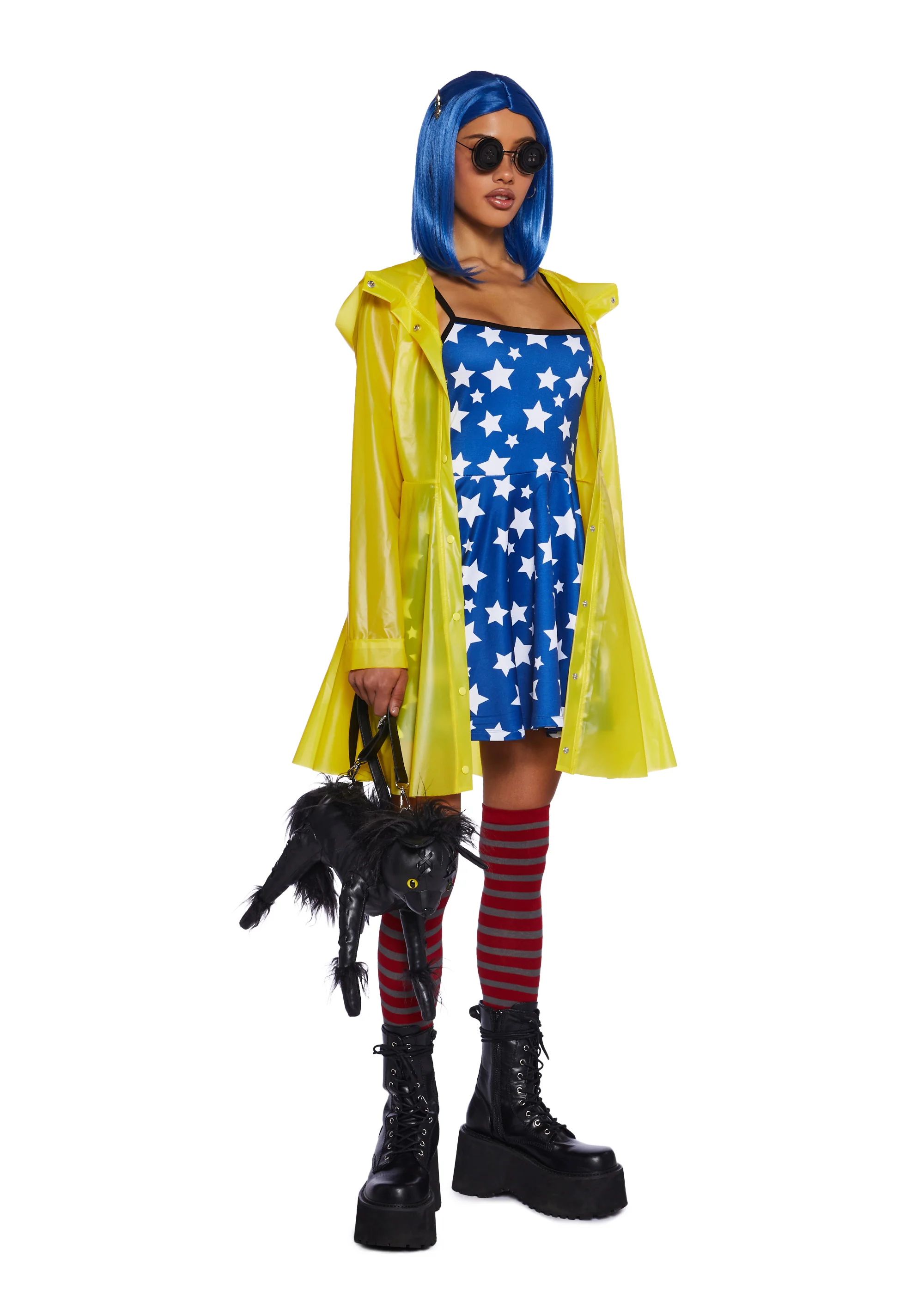 Button Eyed Explorer Premium Costume And Wig Set - Image 6