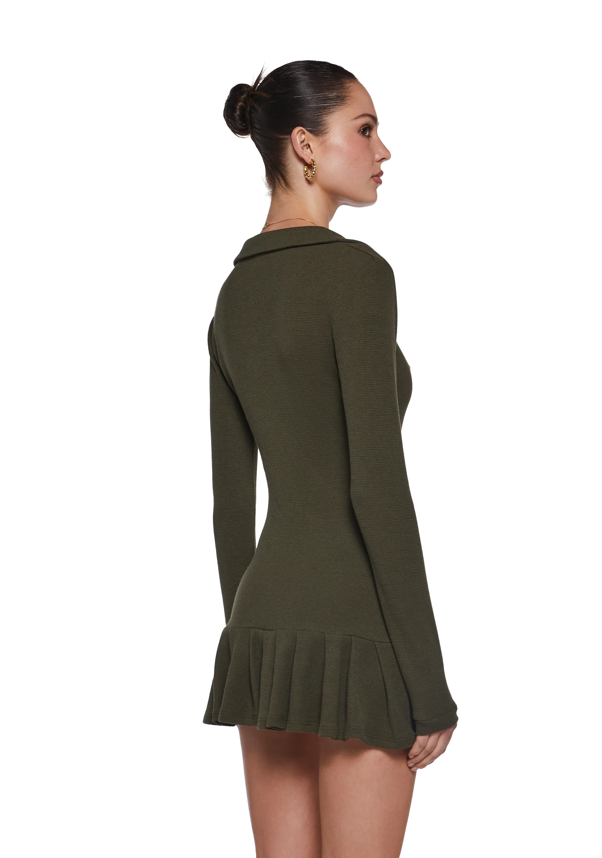 Class Dismissed Mini Dress - Green - Image 4