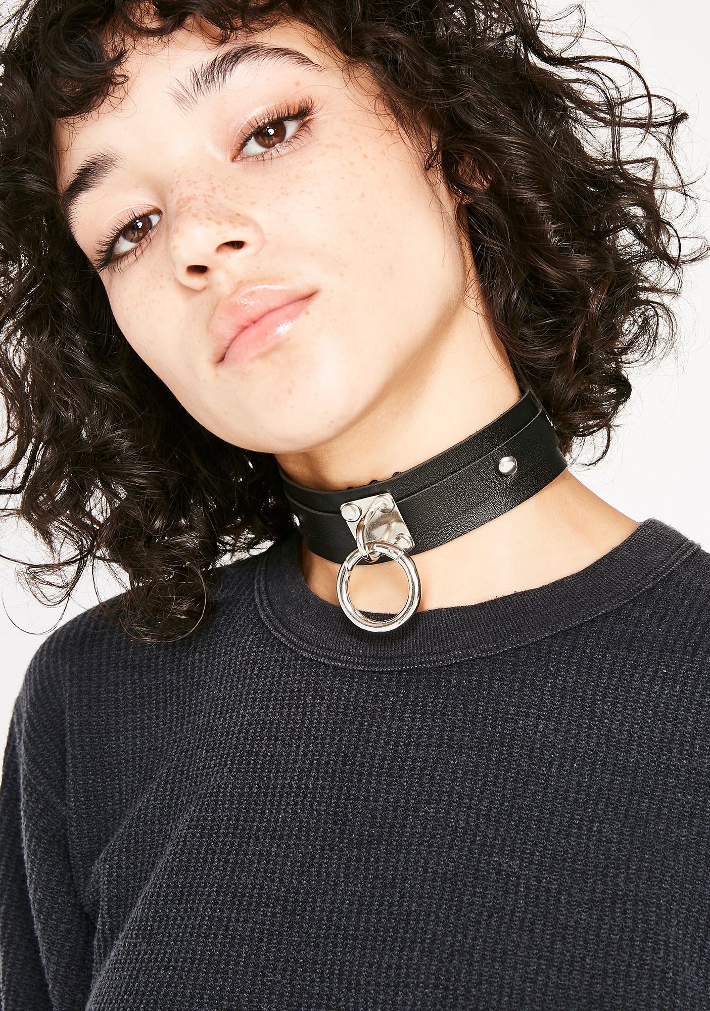 Button Ya Lipz Locket Choker - Image 3