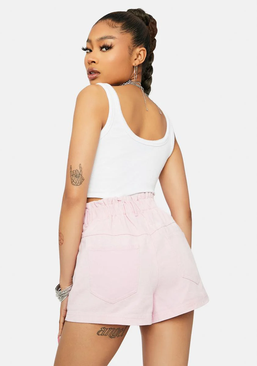 Buy Me Candy Denim Shorts - Image 4
