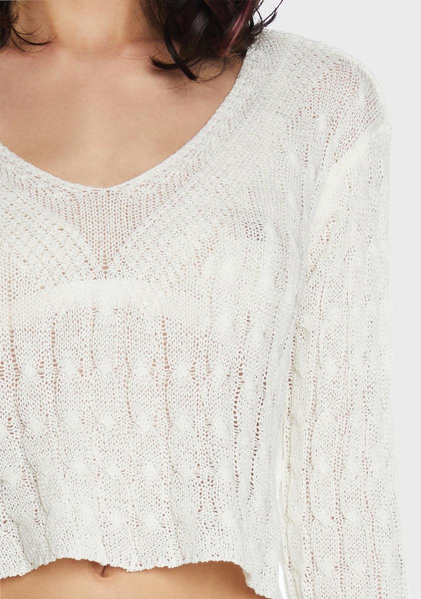 By The Fire Knit Sweater - Image 2