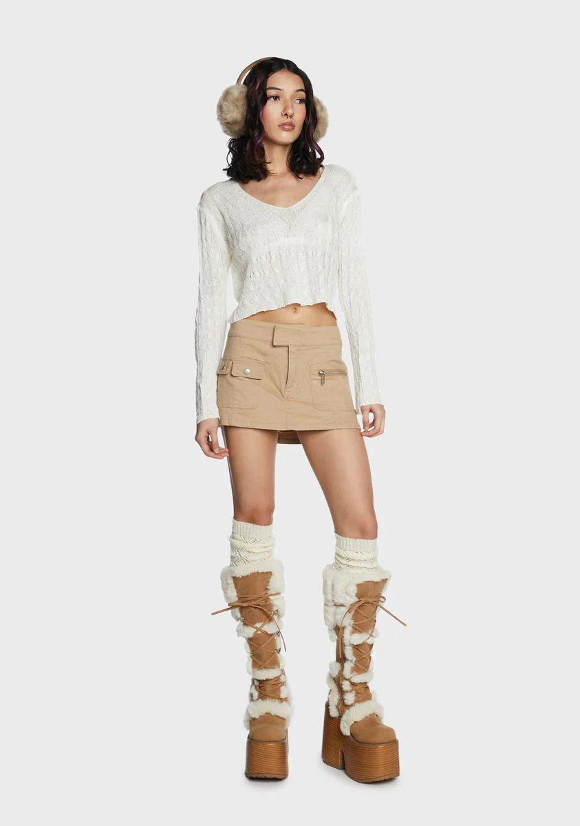 By The Fire Knit Sweater - Image 5