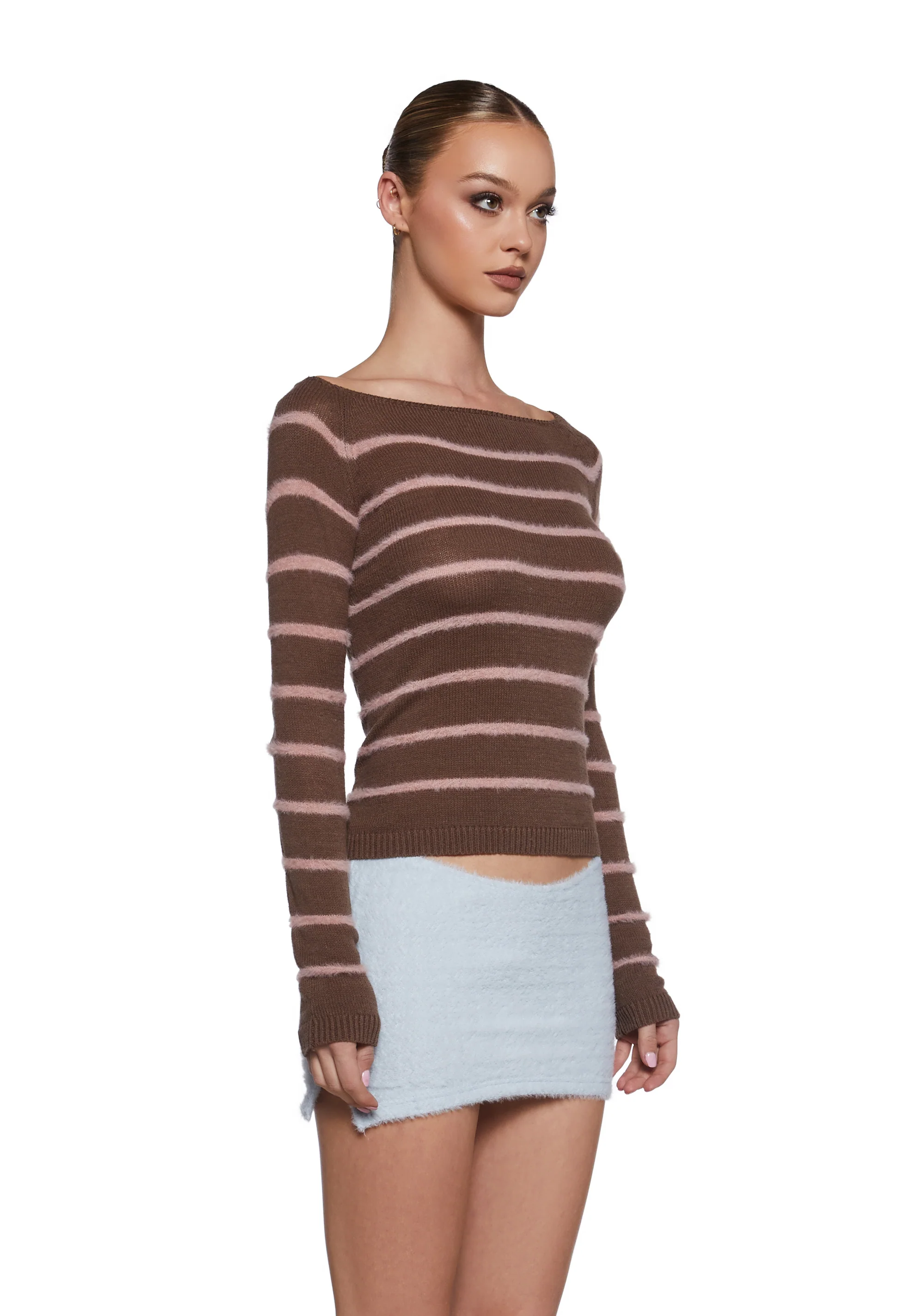 Cabin Hideaway Striped Sweater - Image 3