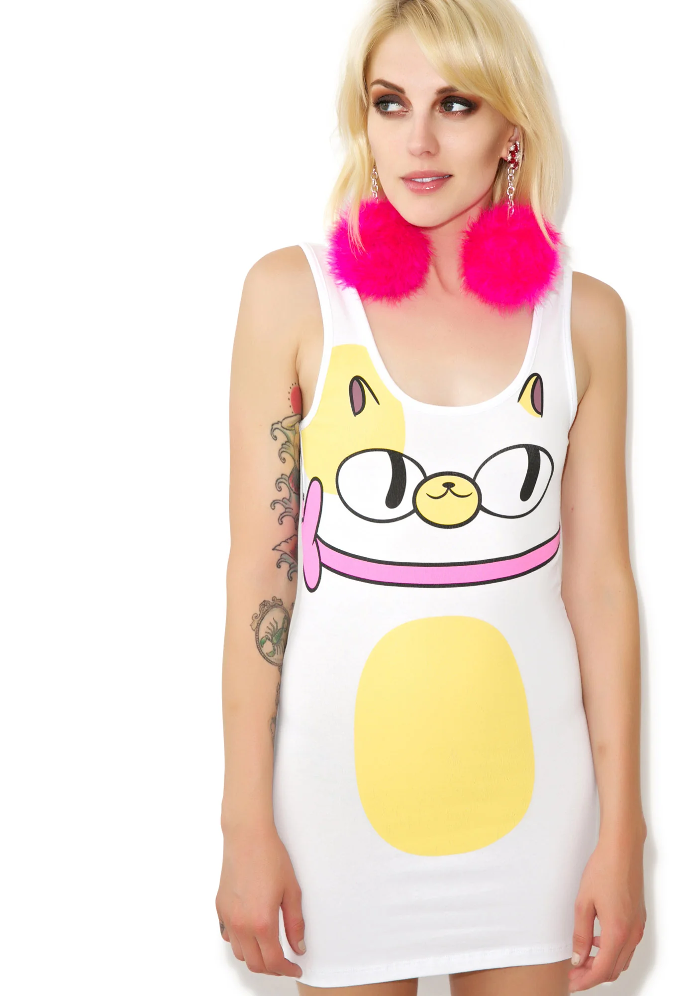 Cake Bow Tunic Tank Dress - Image 4