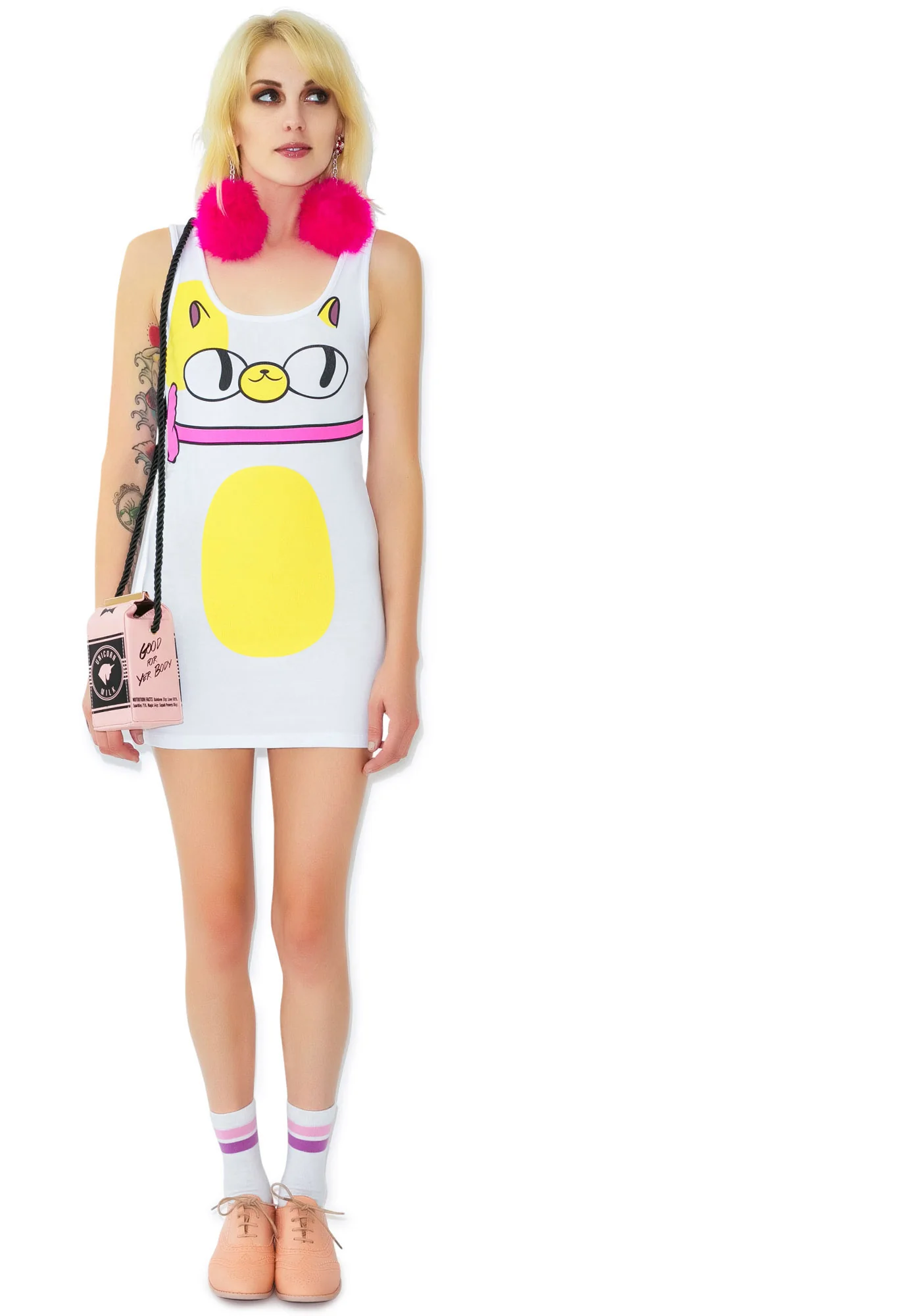Cake Bow Tunic Tank Dress - Image 5