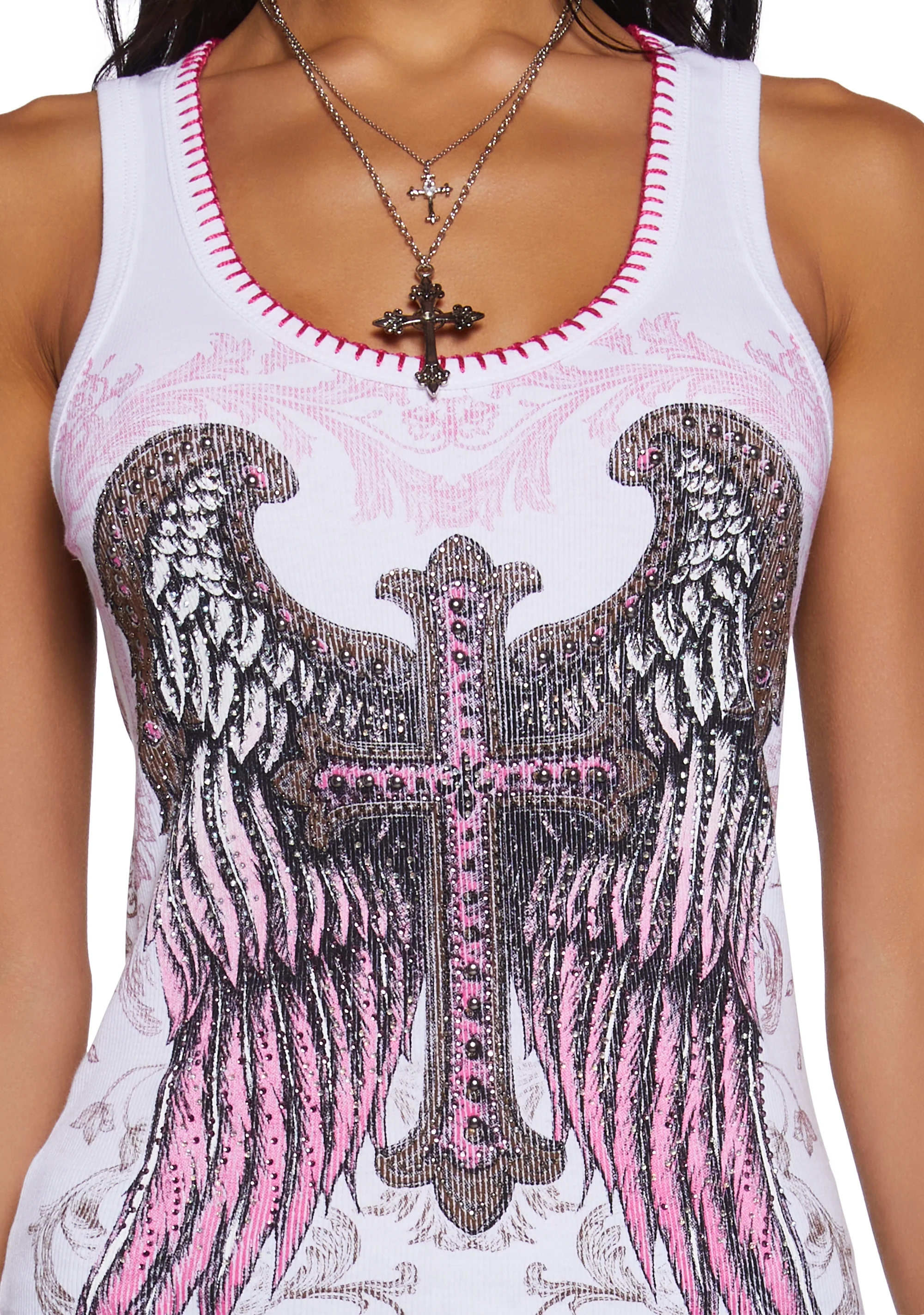 Call Me Angel Graphic Tank - Image 5