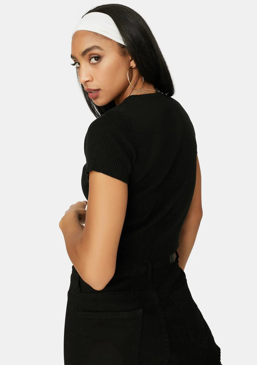 Call Upon Me Cropped Cardigan - Image 4