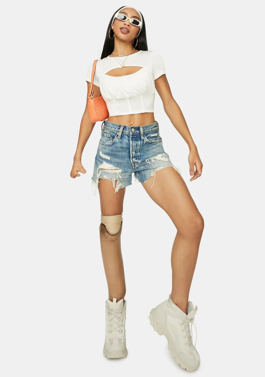 Call Ya Later Corset Bra Crop Top - Image 3
