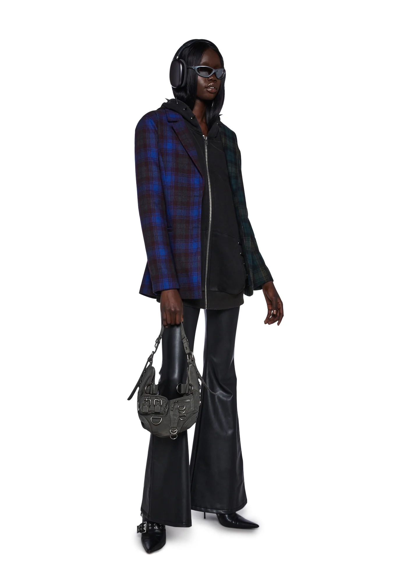 Calling A Cab Plaid Blazer - Image 2