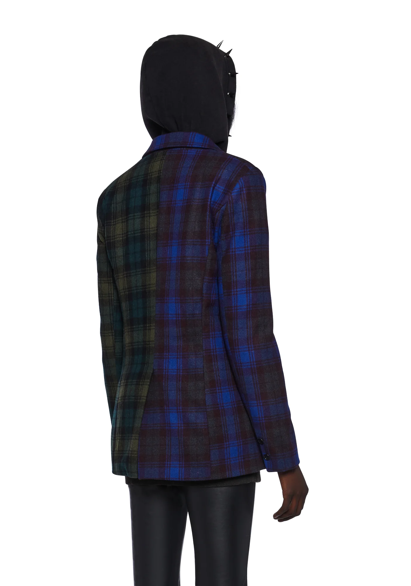 Calling A Cab Plaid Blazer - Image 4