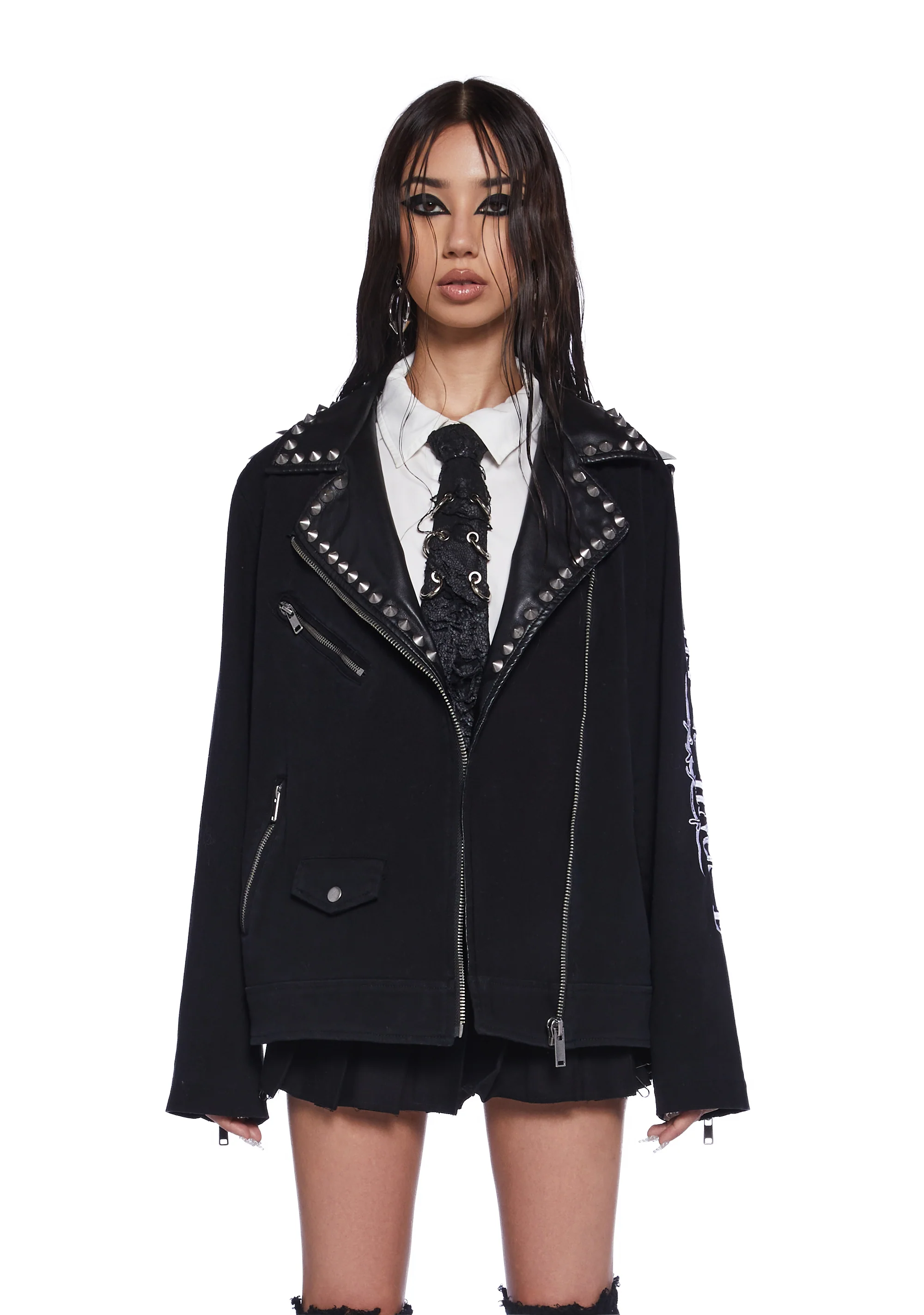Calling Card Moto Jacket - Image 2