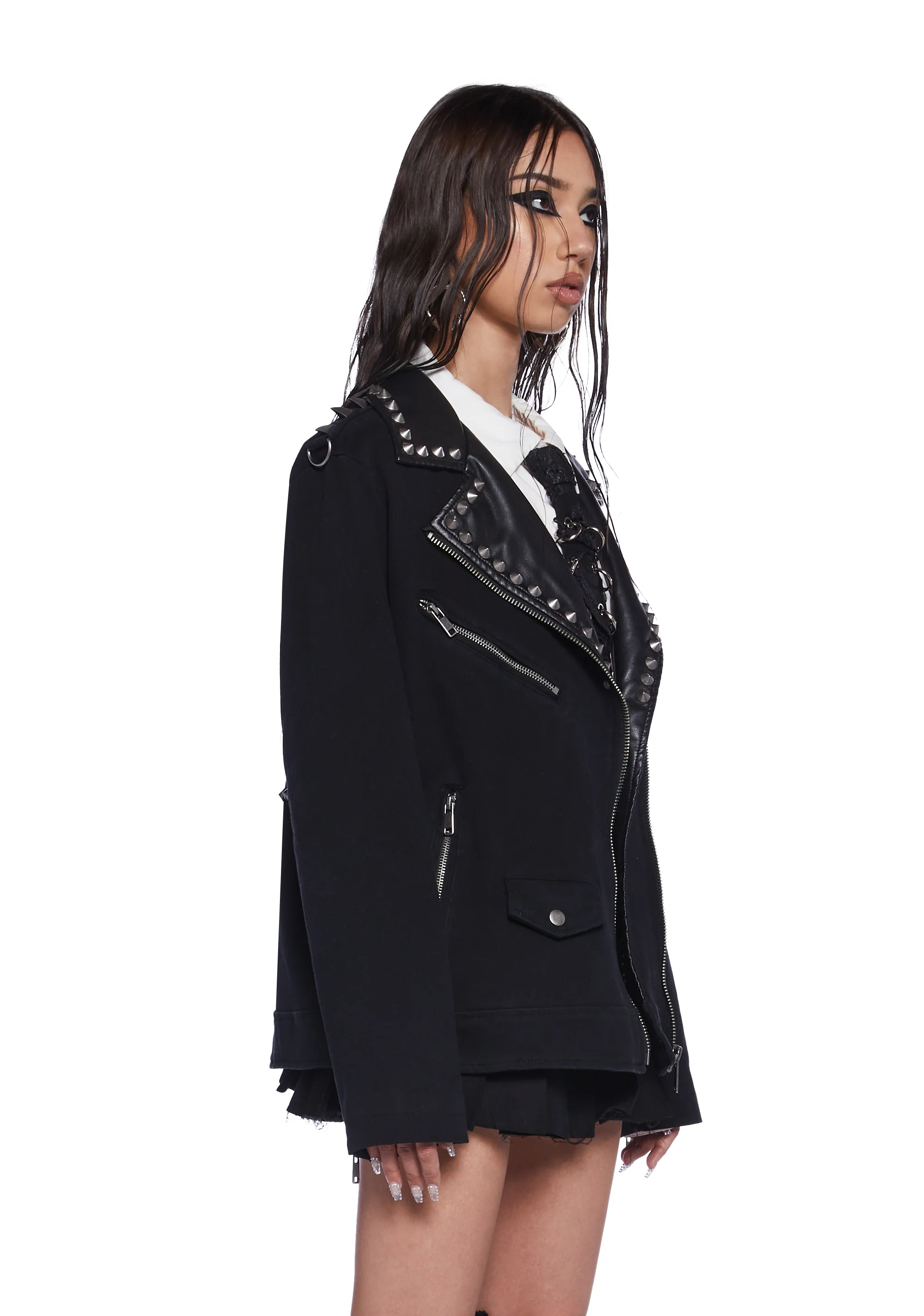 Calling Card Moto Jacket - Image 4