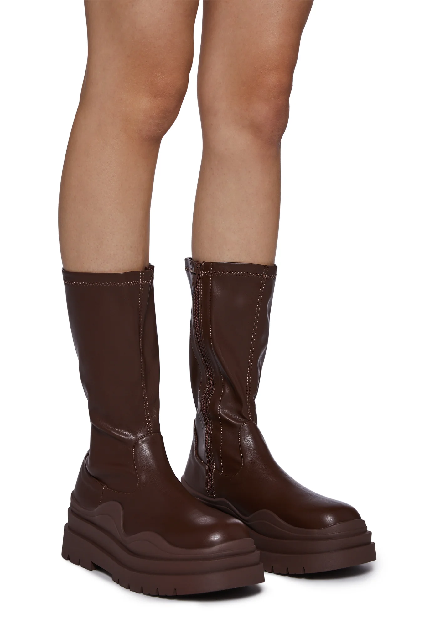 Cam Chunky Sole Boots - Image 3