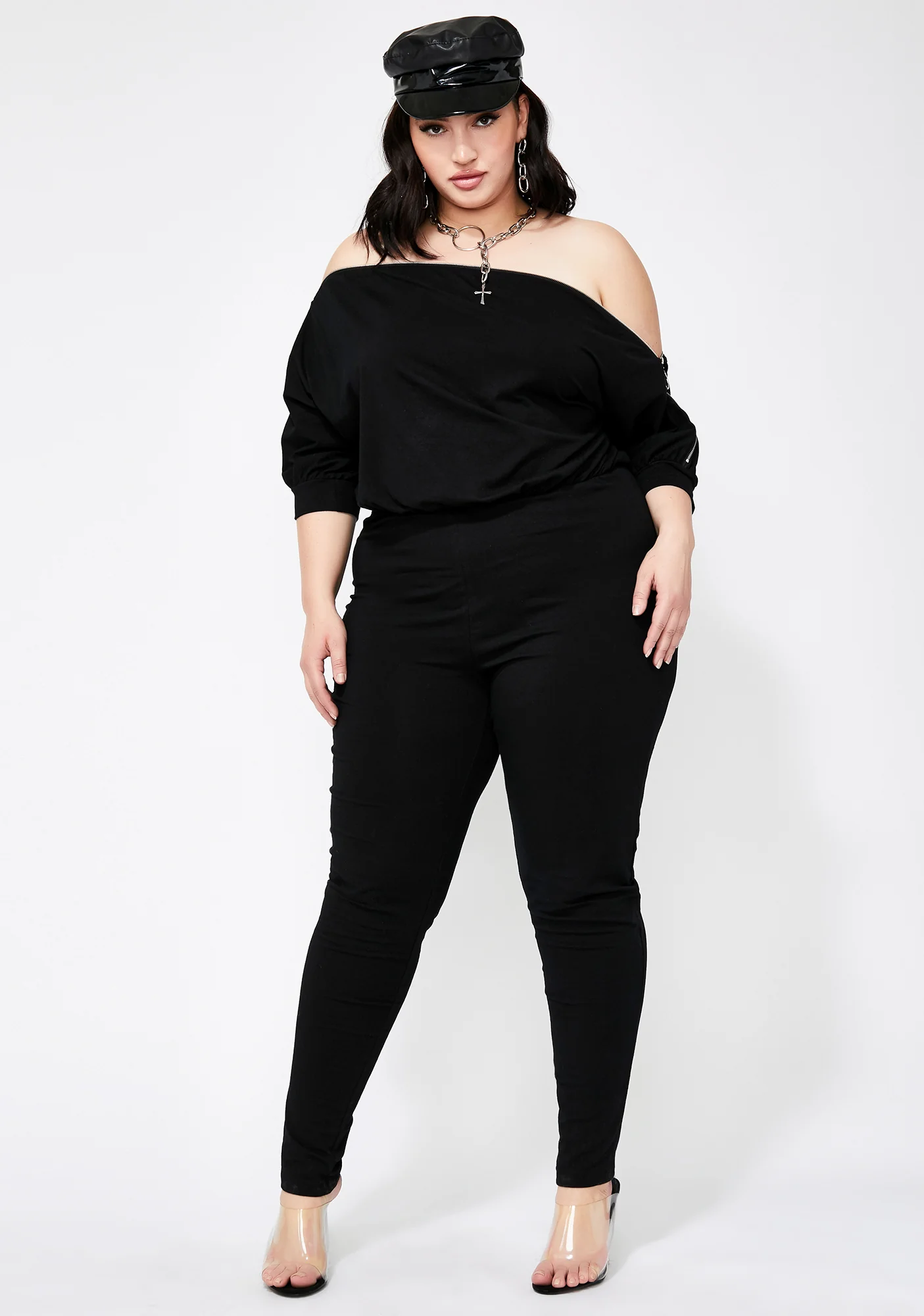 Came To Werk Zip Jumpsuit - Image 3