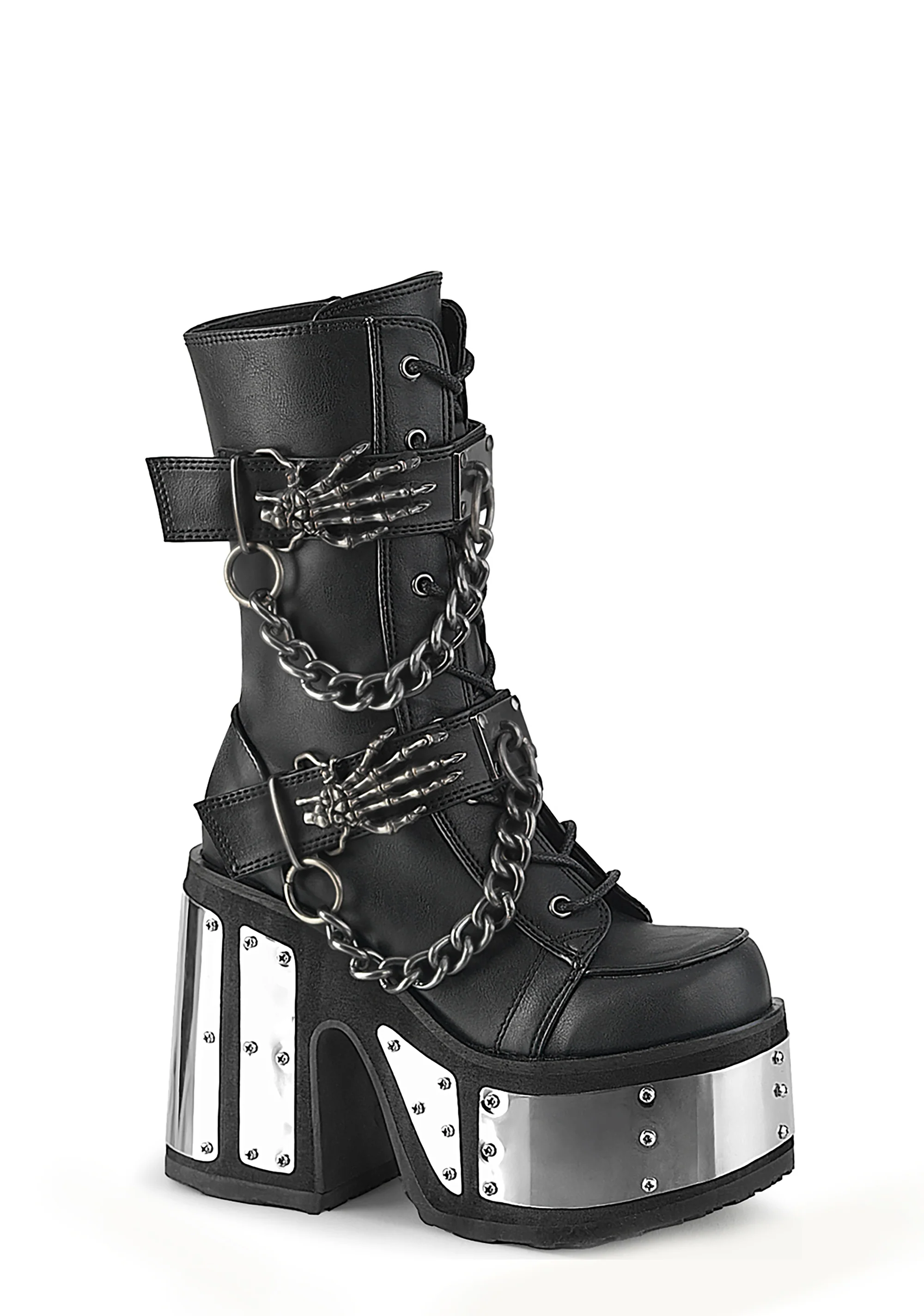 Camel-120 Platform Ankle Boots - Image 2