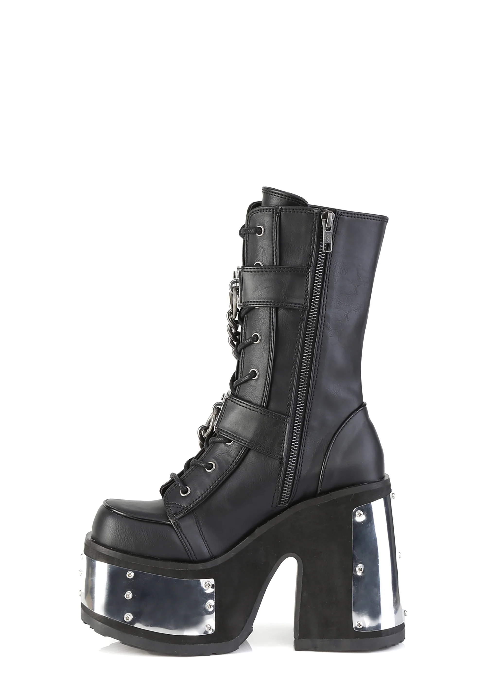 Camel-120 Platform Ankle Boots - Image 3