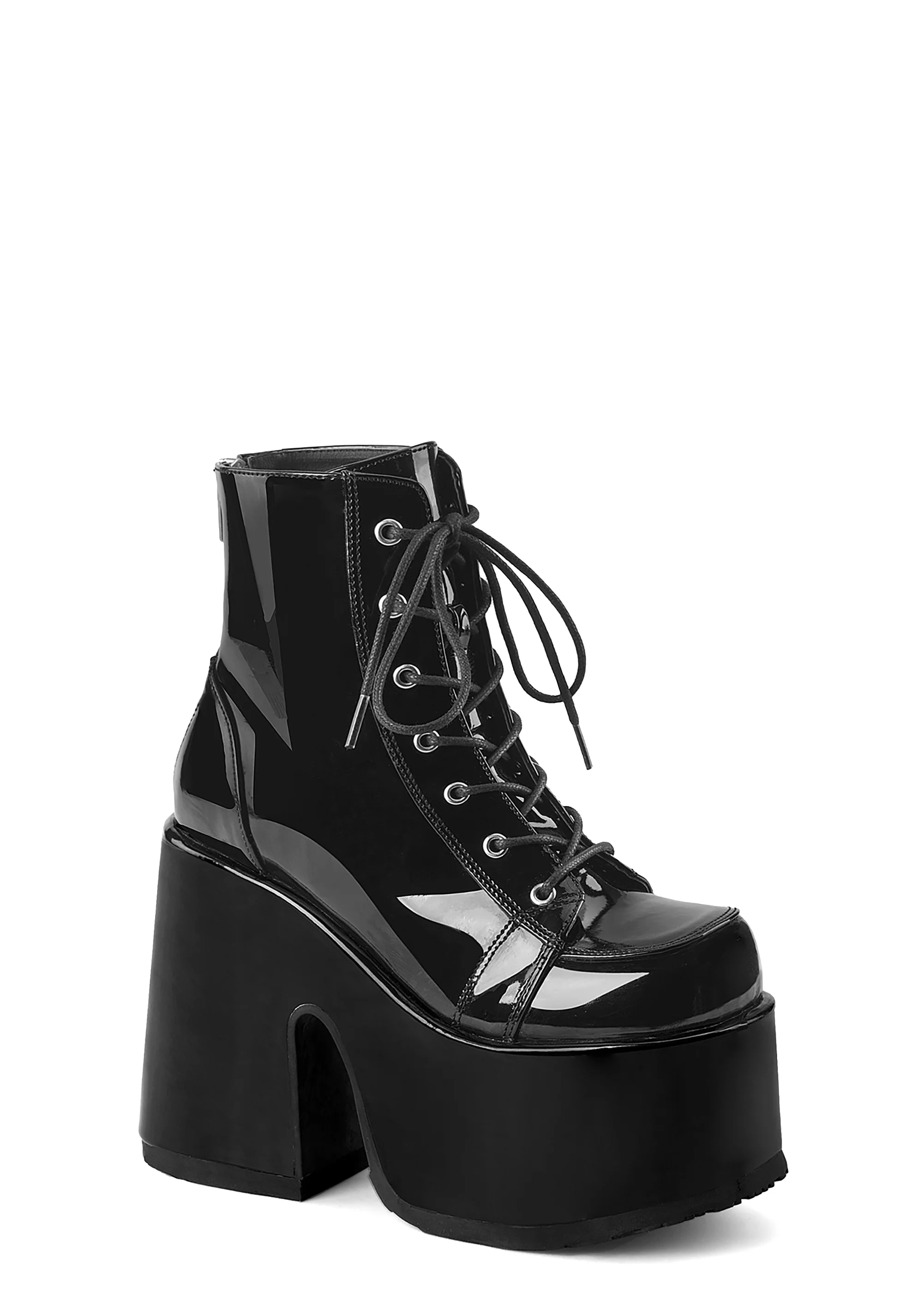 Camel-203 Platform Ankle Boots - Image 2