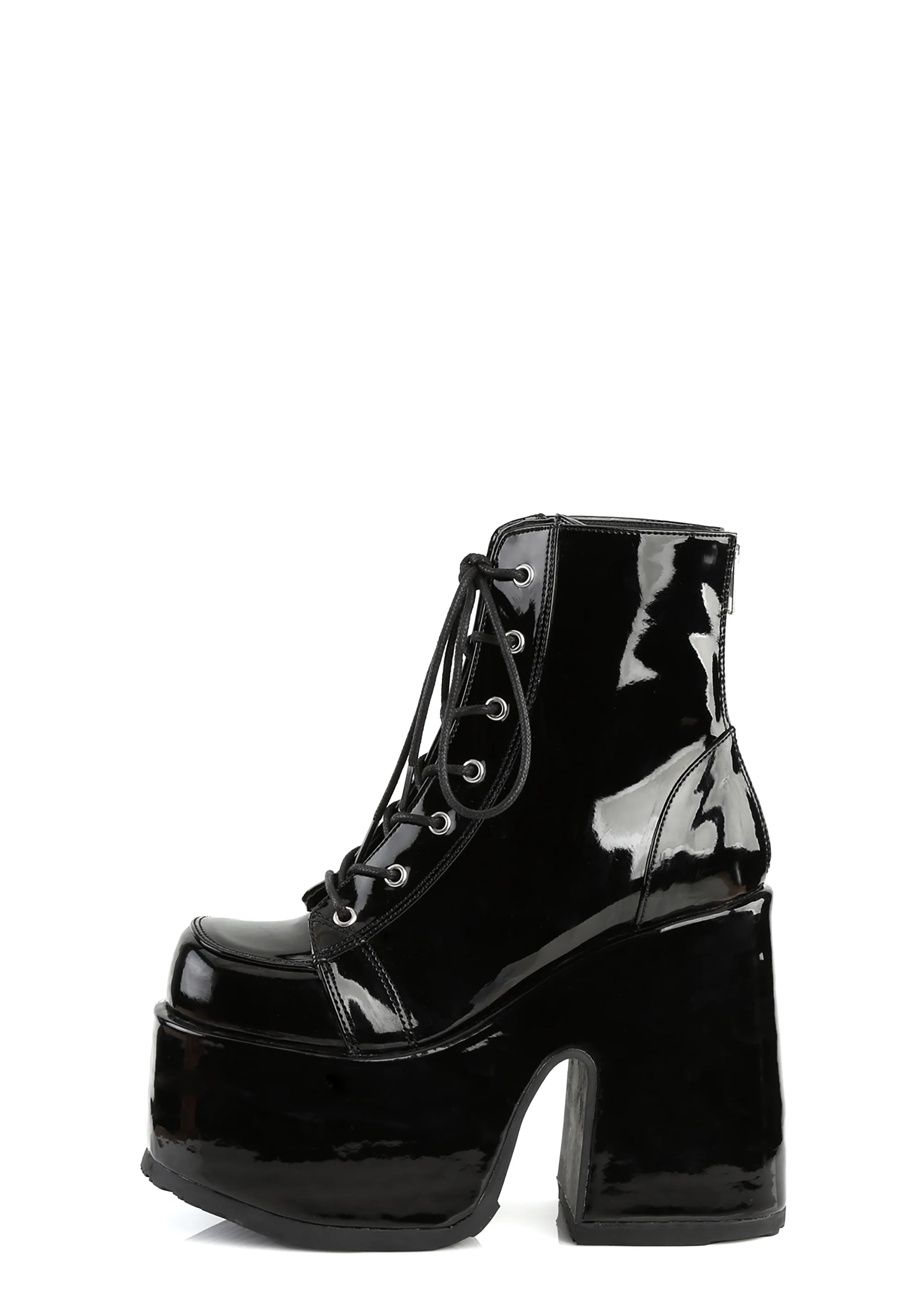 Camel-203 Platform Ankle Boots - Image 3