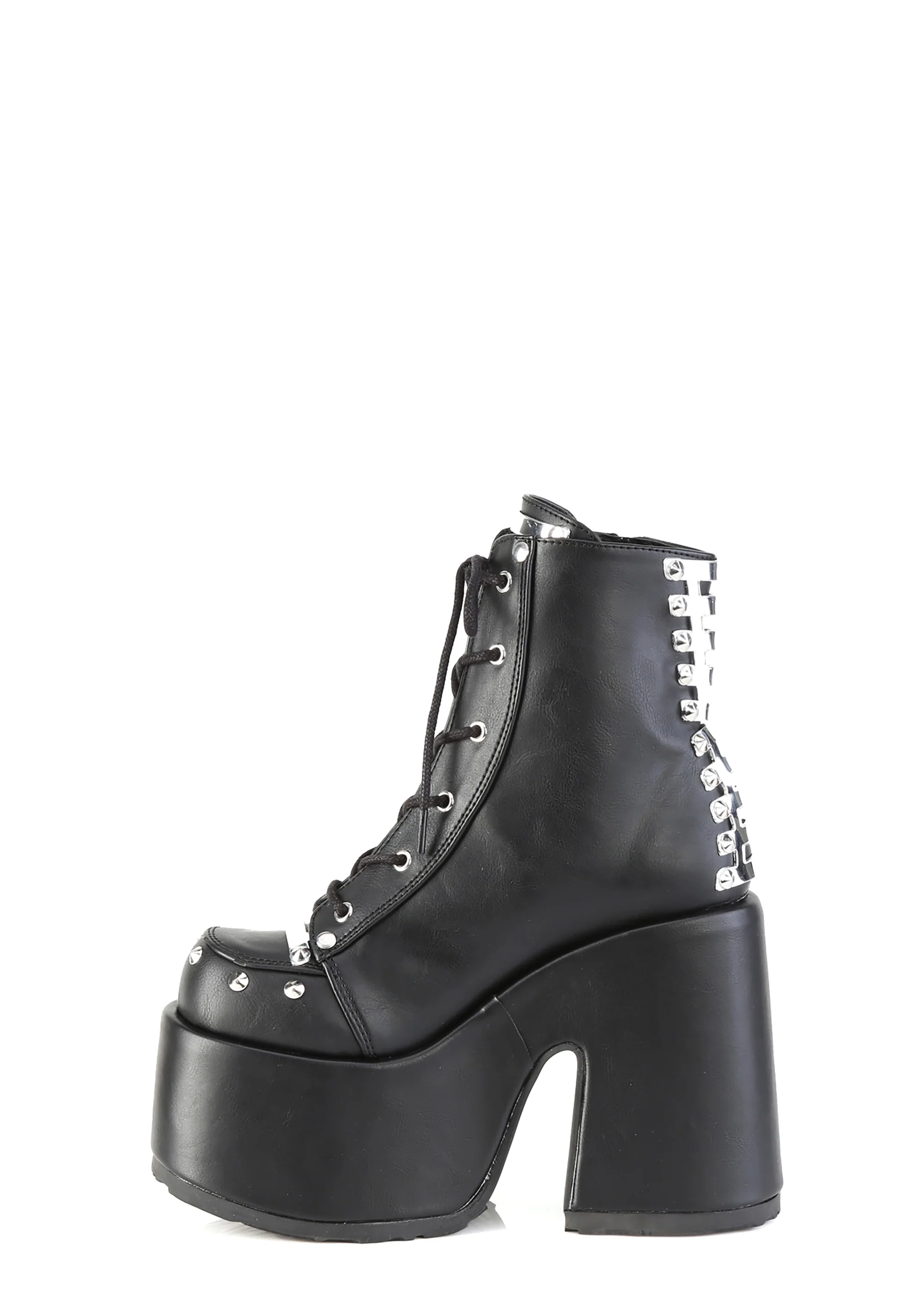 Camel-208 Platform Ankle Boots - Image 3
