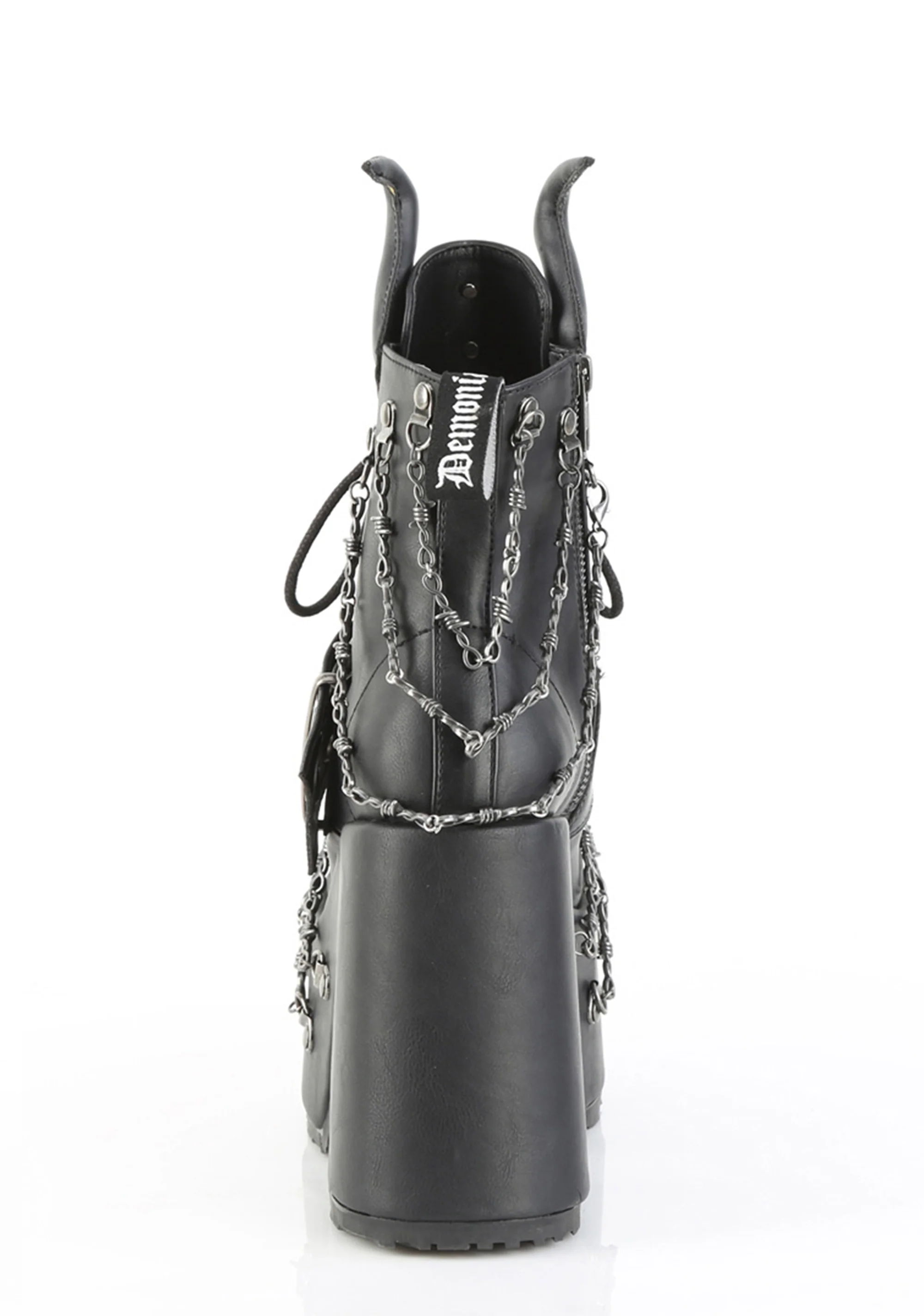 Camel-64 Platform Ankle Boots - Image 4