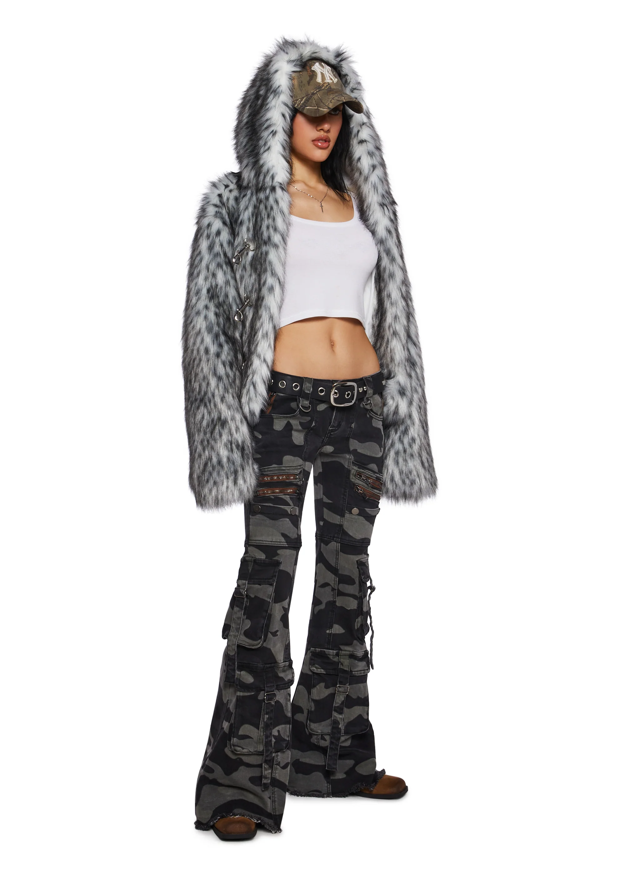 Aurora Cargo Jeans - Camo - Image 2