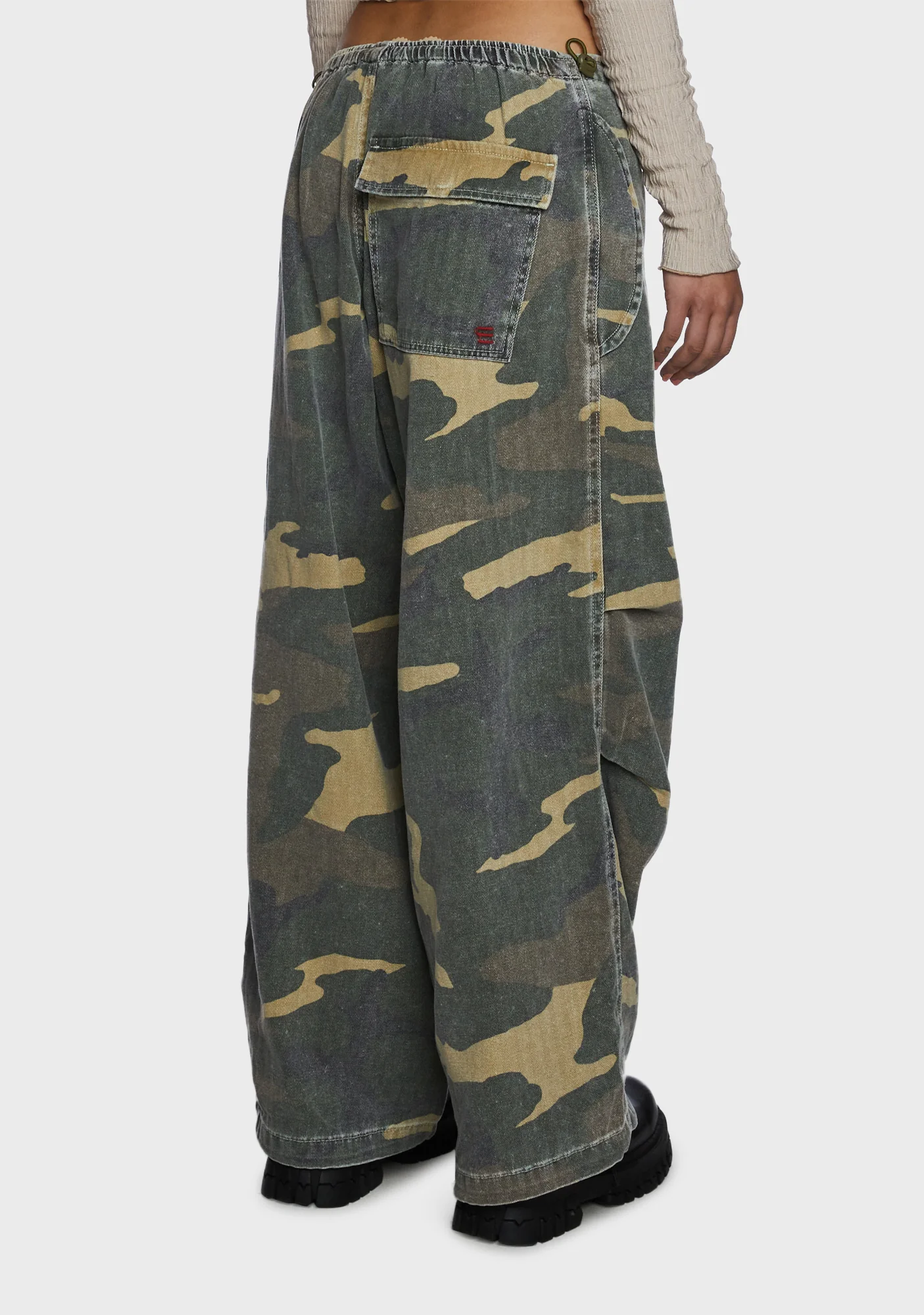 Camo Baggy Tech Pants - Image 4
