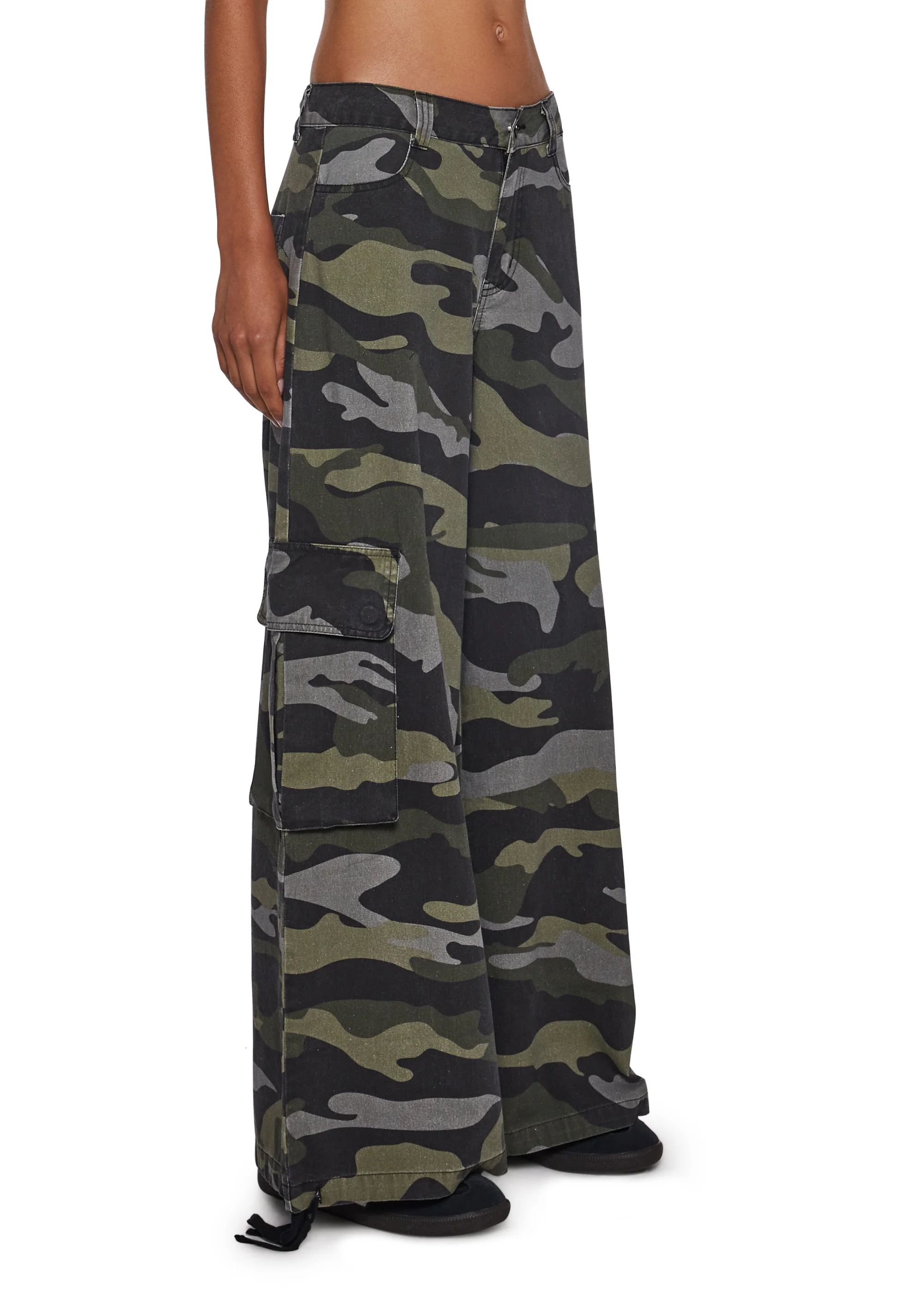 MP3 Dreams Camo Cargo Pants - Image 3