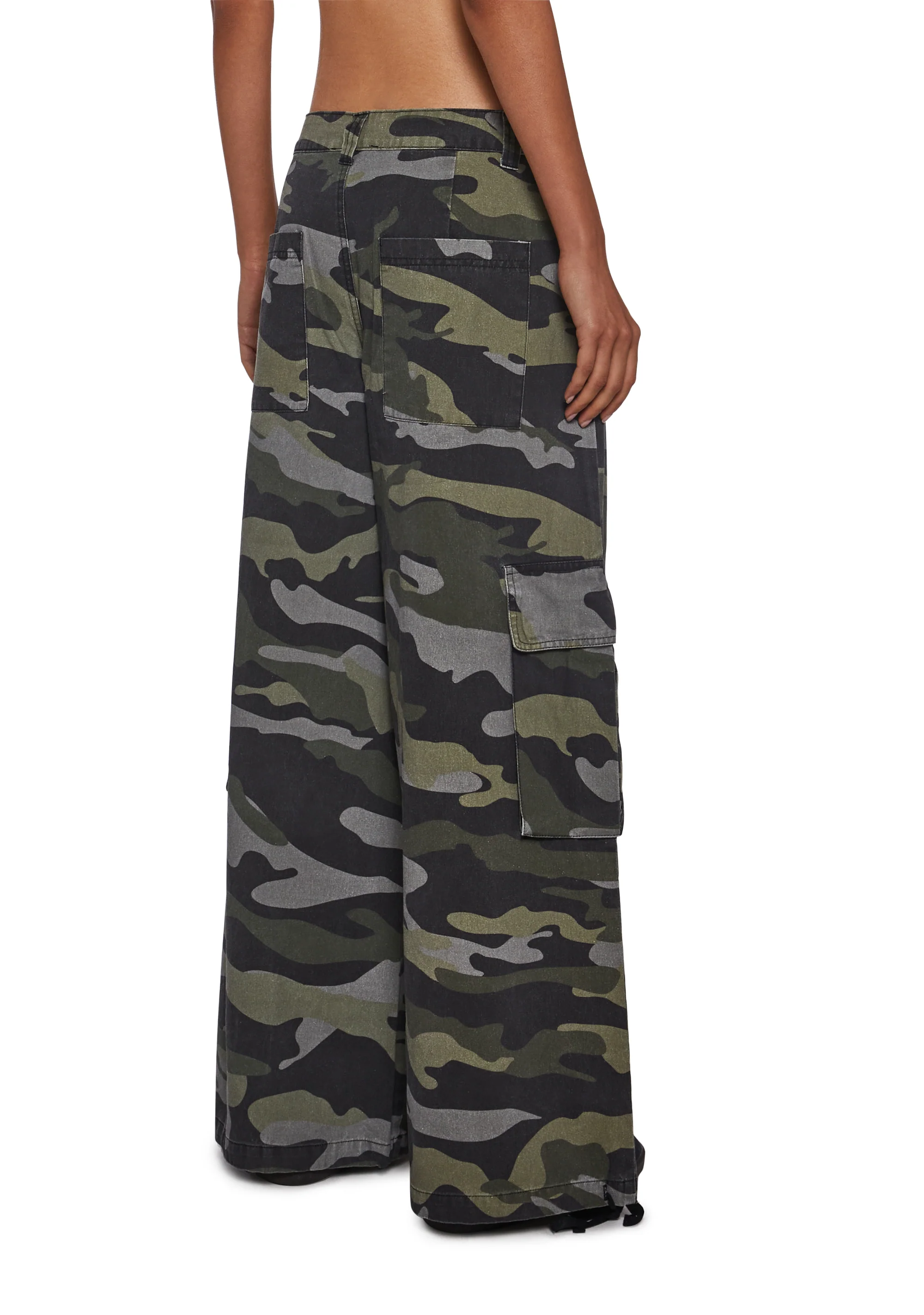 MP3 Dreams Camo Cargo Pants - Image 4