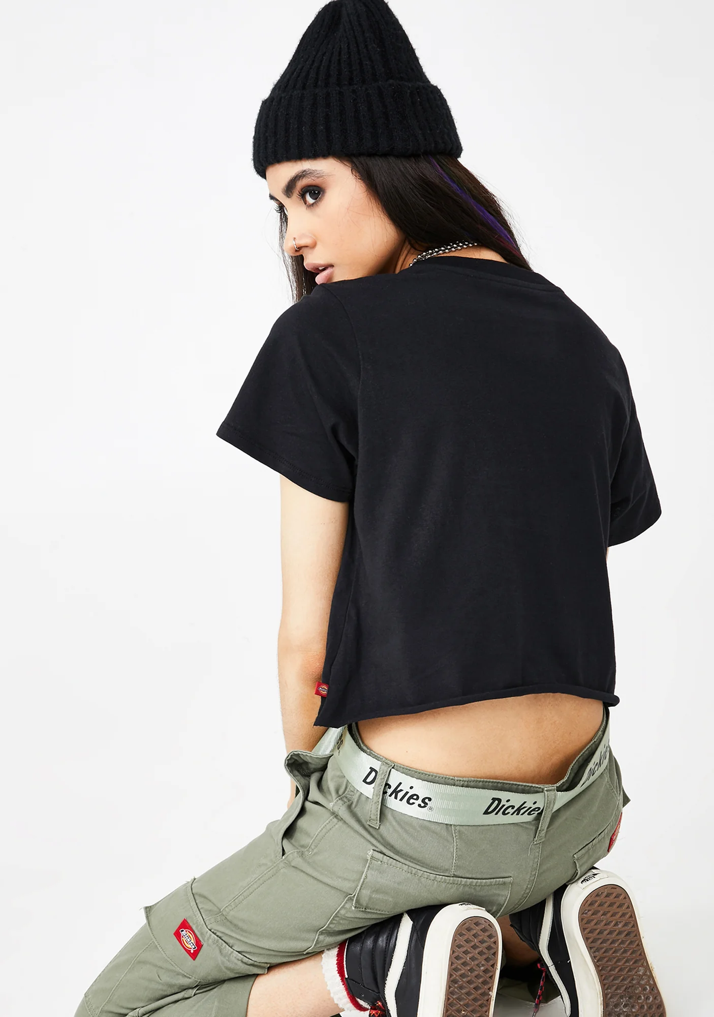 Camo Crop Tee - Image 4