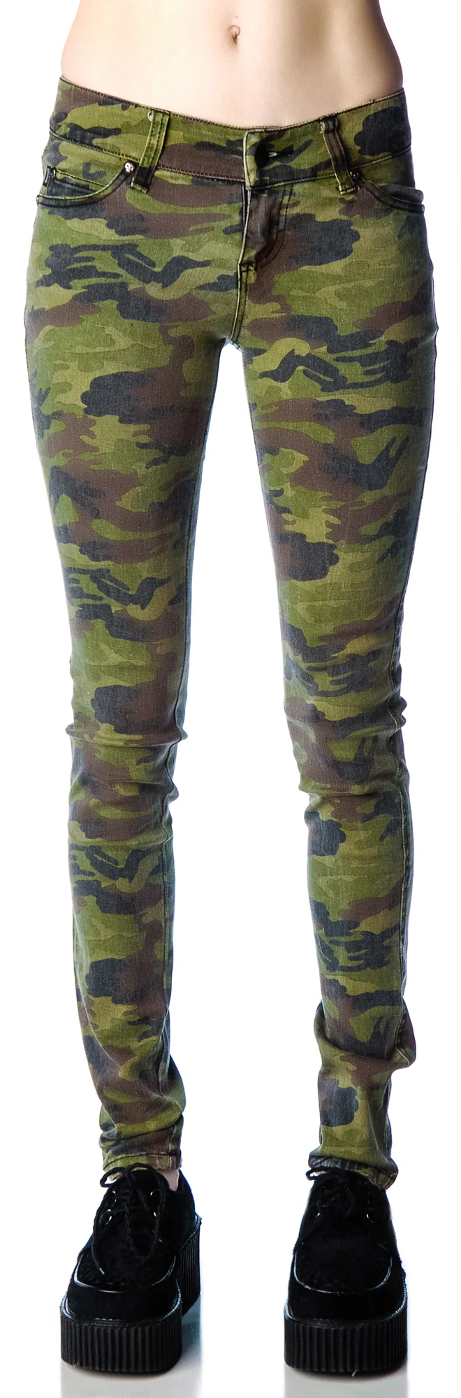 Camo Skinny Jeans - Image 3