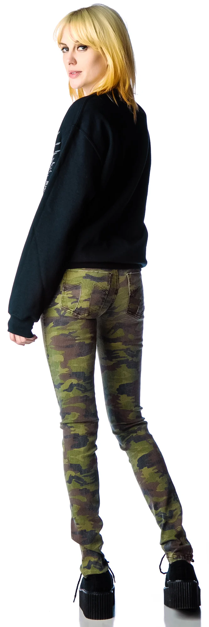 Camo Skinny Jeans - Image 4