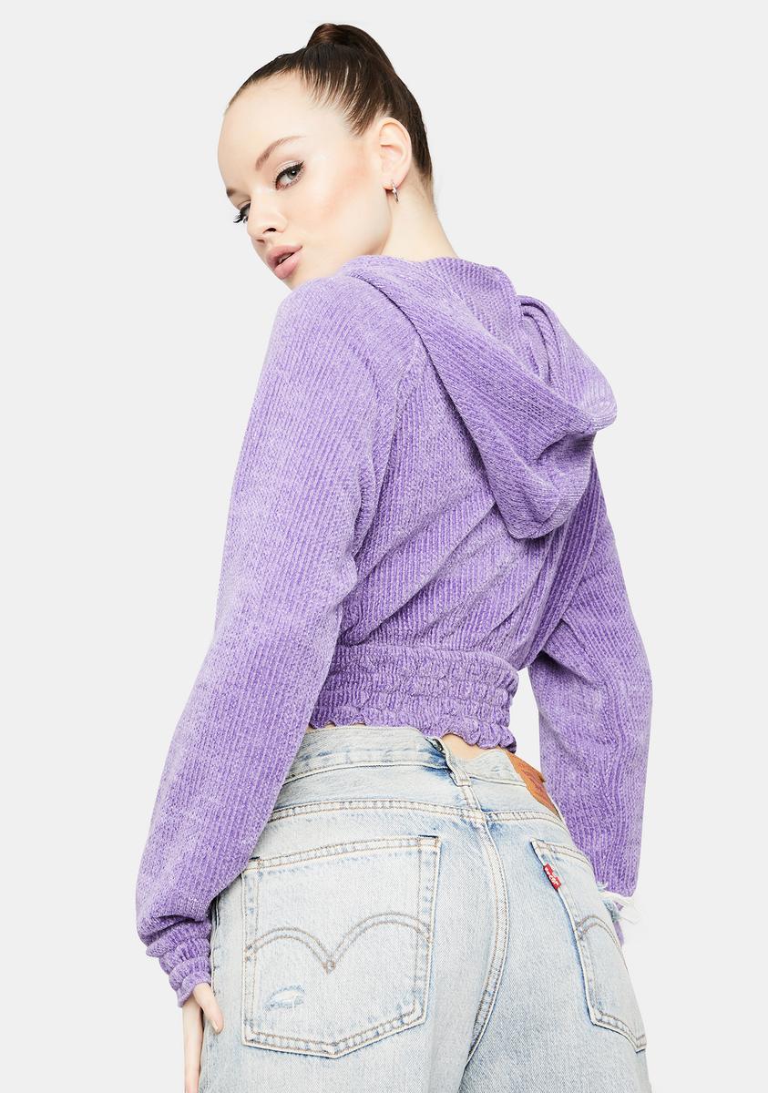 Can I Kick It Cropped Hoodie - Image 4
