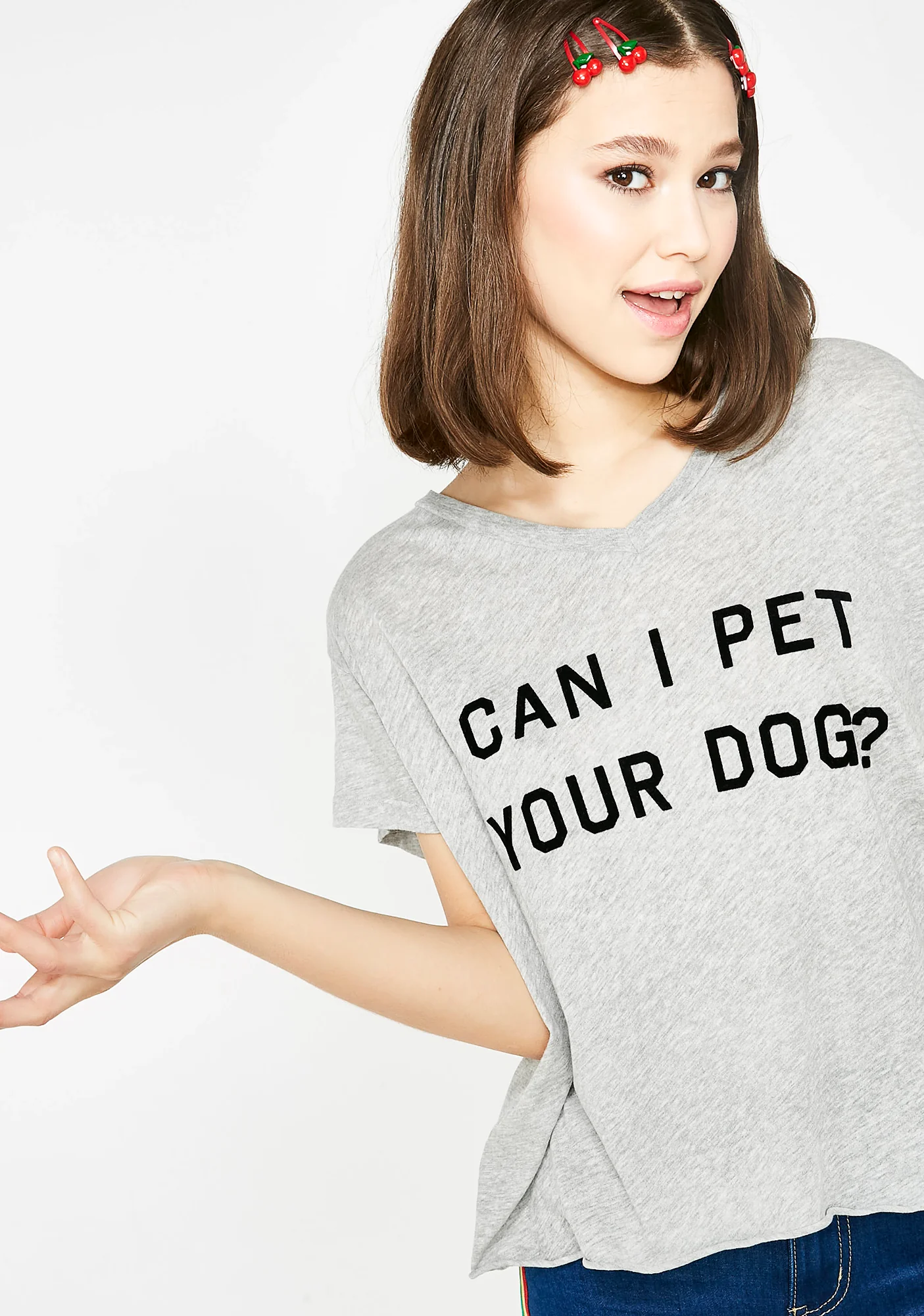 Can I Pet Your Dog? Romeo V-Neck Tee - Image 3