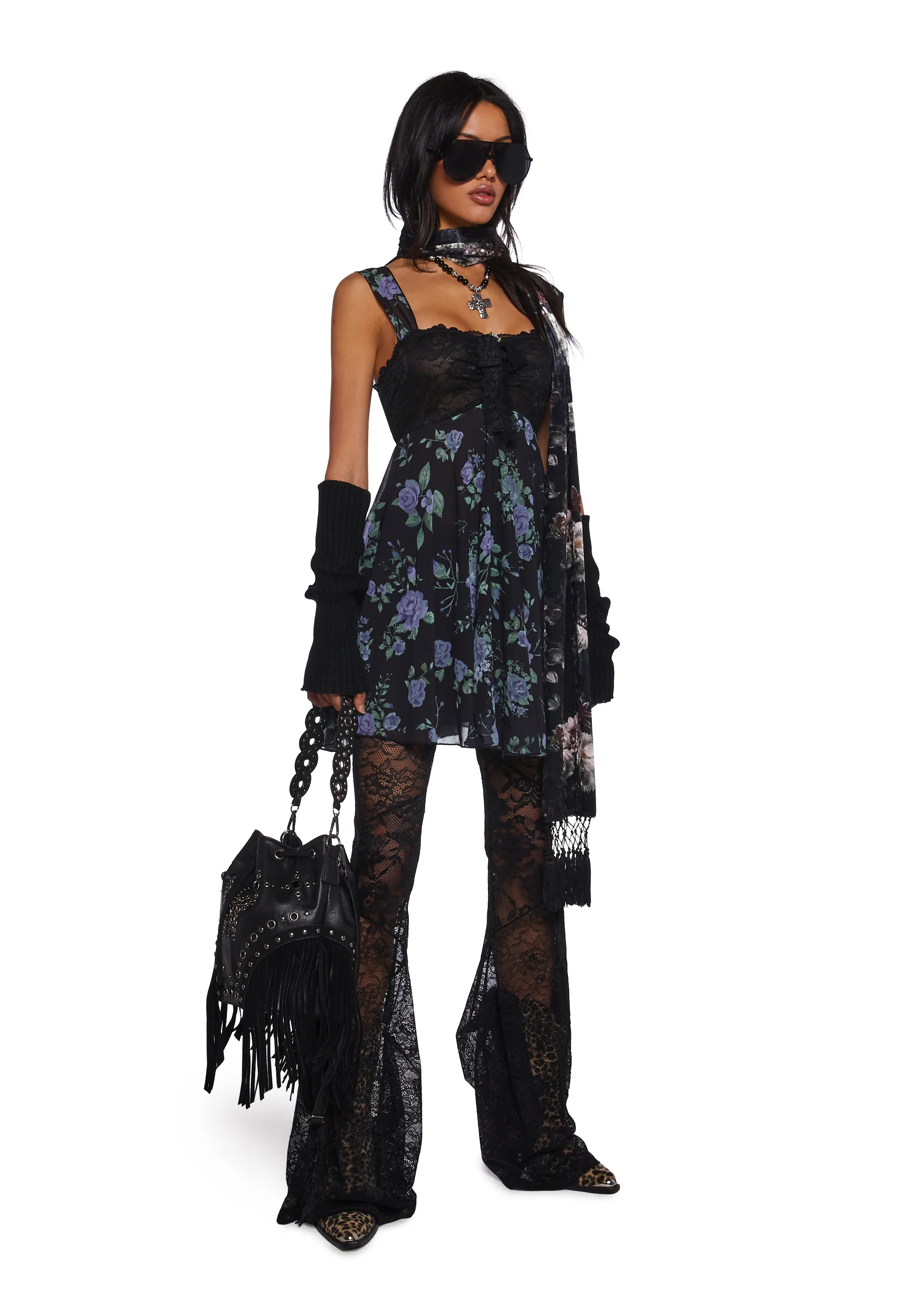 Can’t Forget Babydoll Dress - Black - Image 2