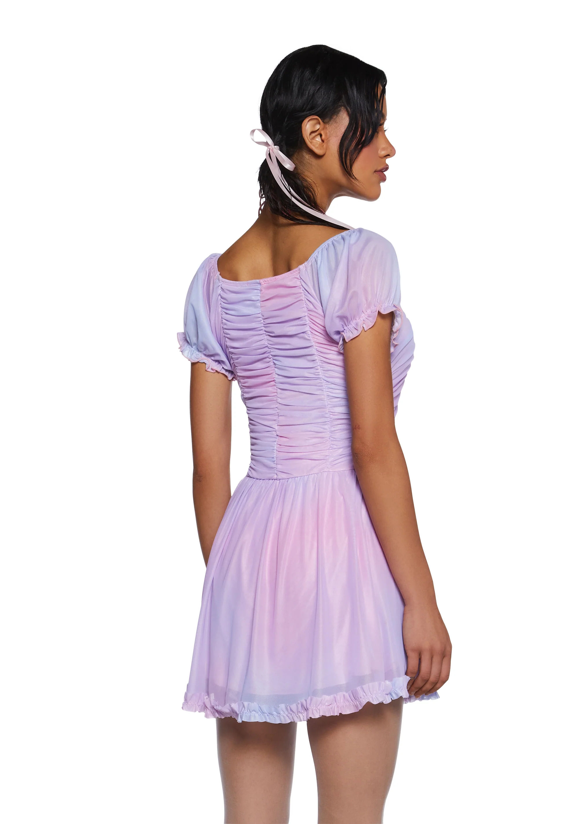 Candy Carousel Mini Dress - Image 4