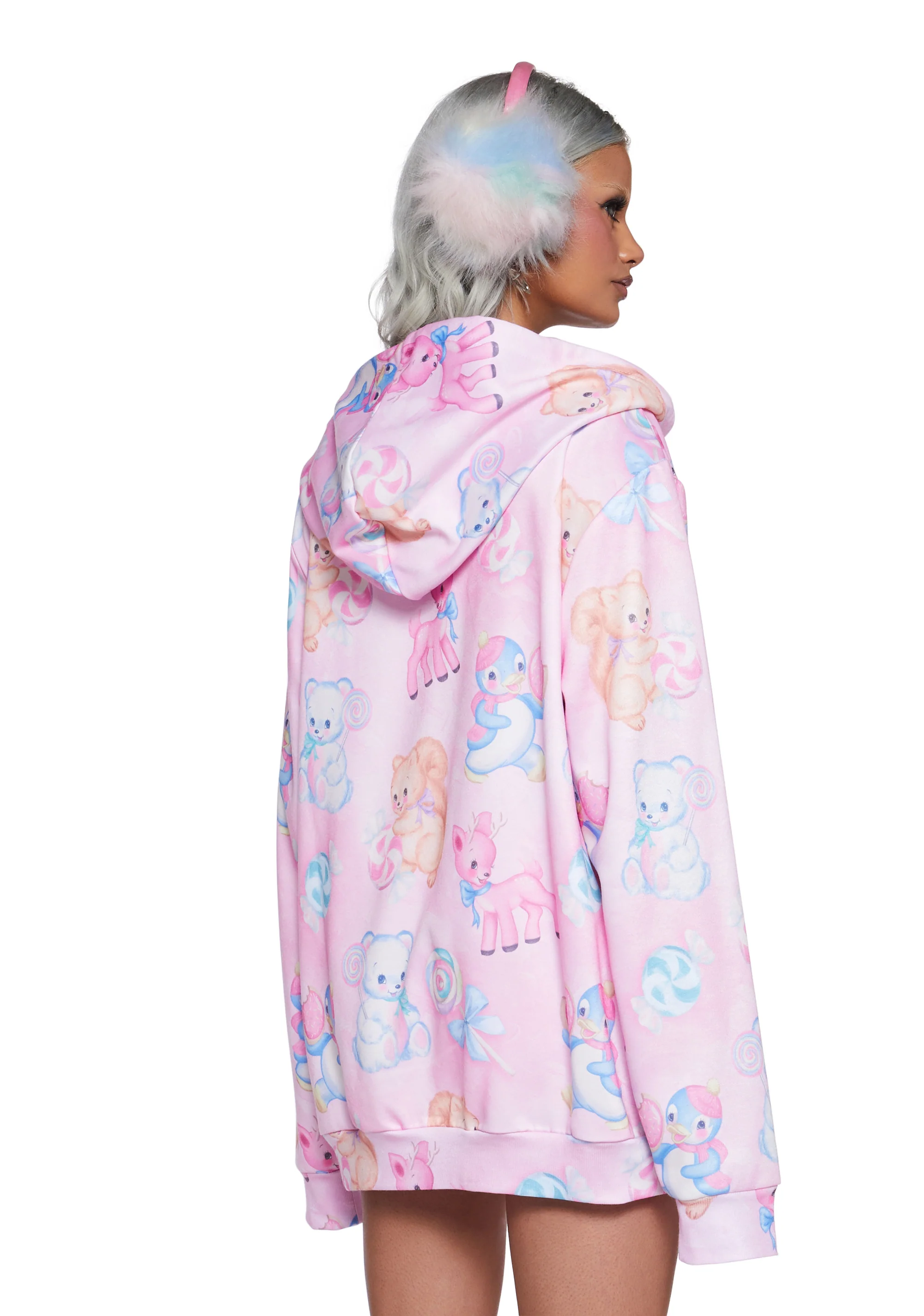 Candy Cravers Fleece Hoodie - Image 4