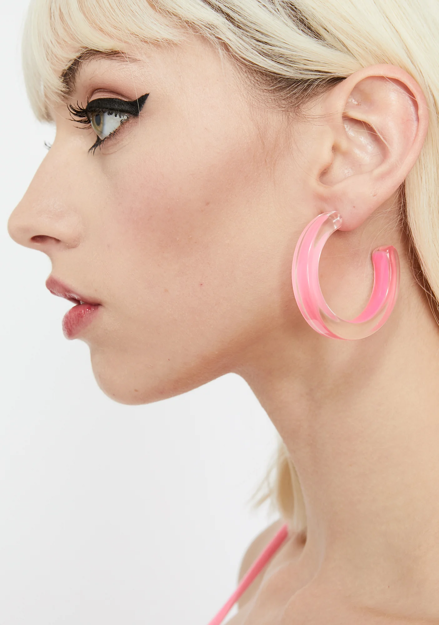 Candy Electrik Wave Hoop Earrings - Image 2