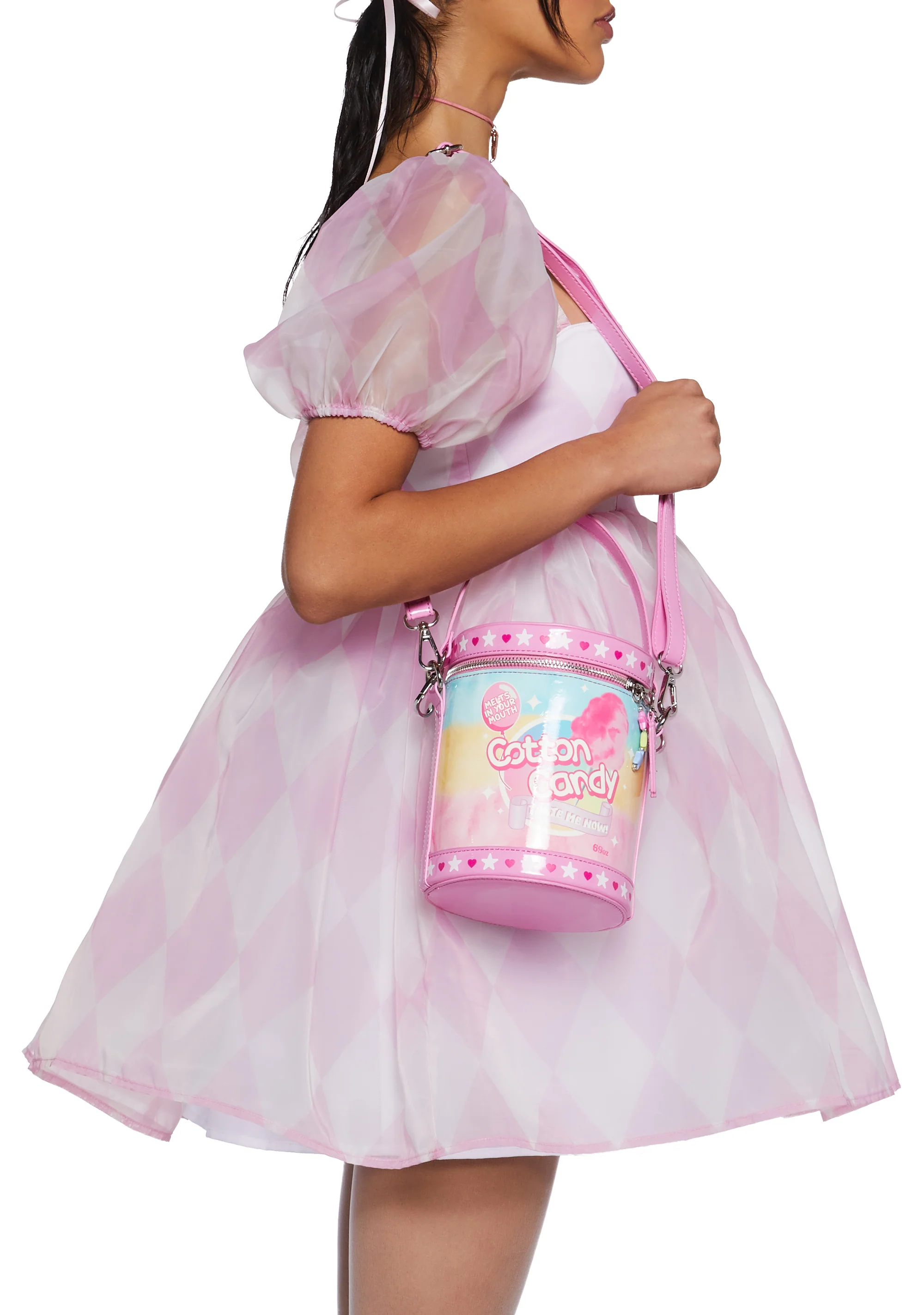 Candy Fluff Bucket Bag - Image 3