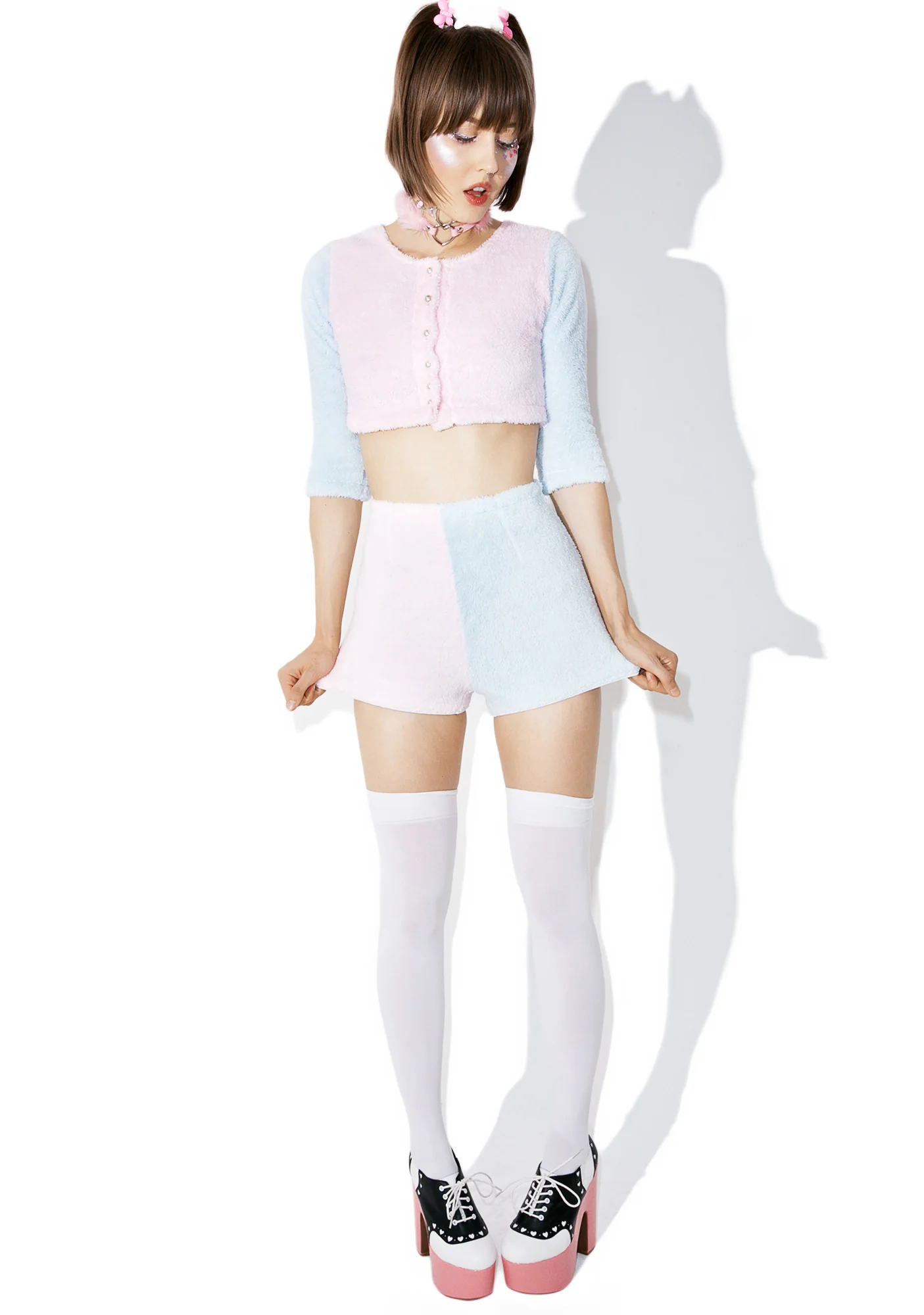 Candy Fluff Pearl Cardigan - Image 2