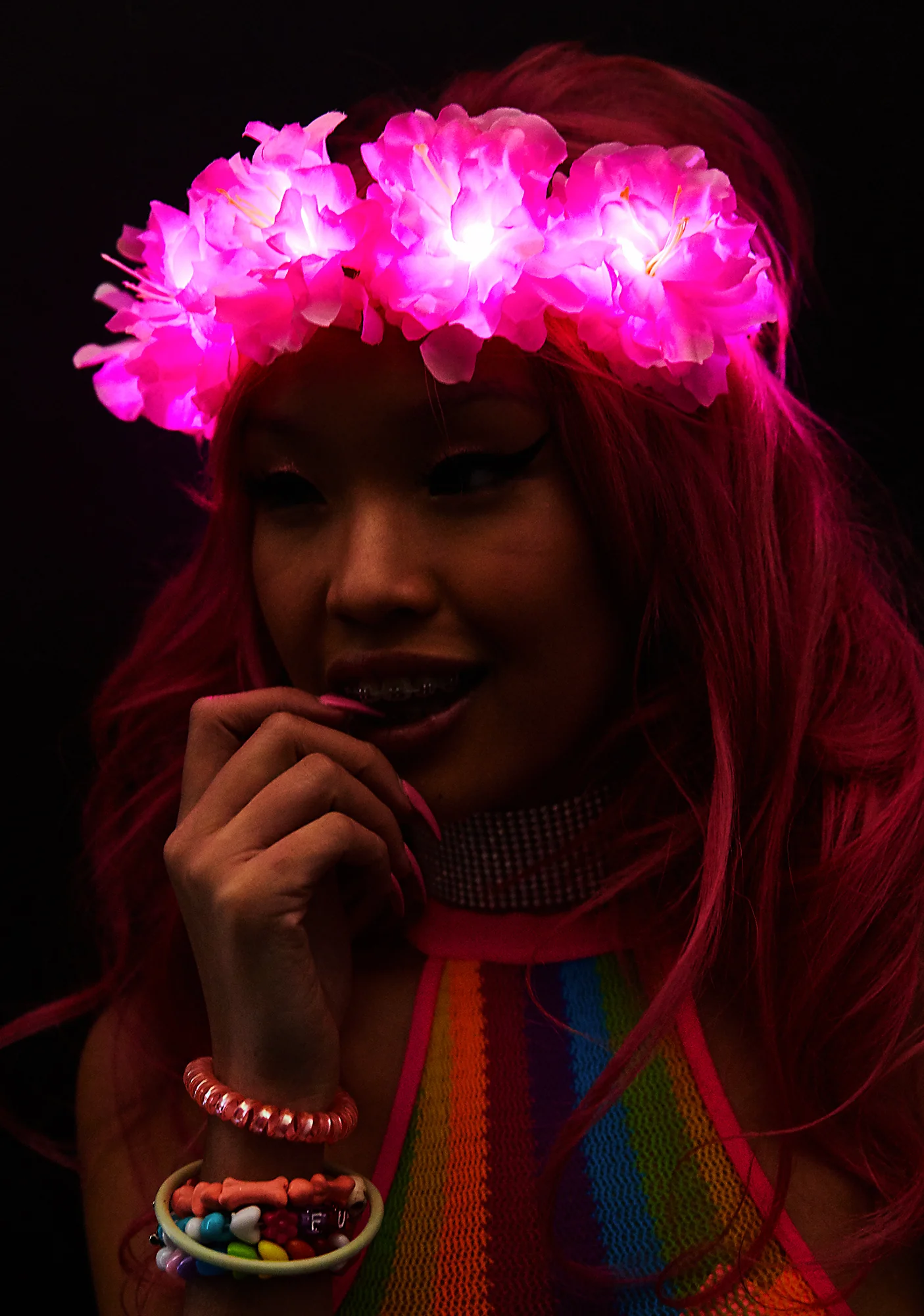 Candy Light-Up Flower Crown - Image 4