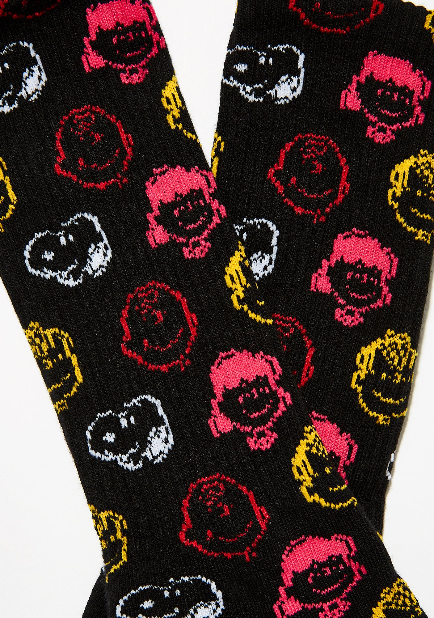 Candy Peanuts Colors Crew Socks - Image 2