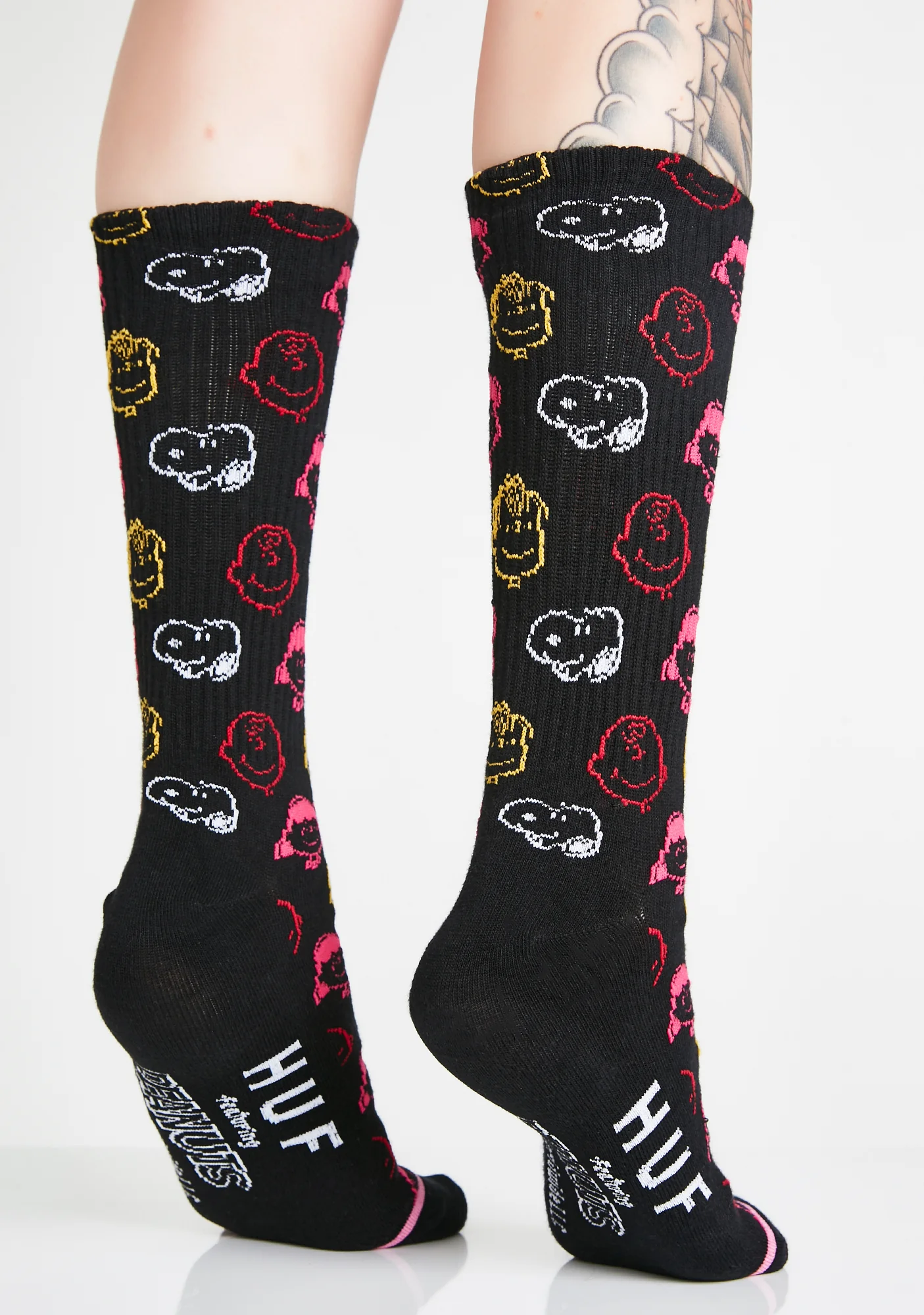 Candy Peanuts Colors Crew Socks - Image 4