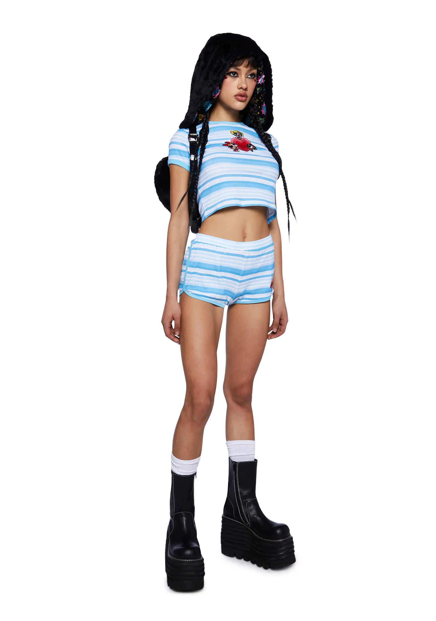 Can't Stop Us Hooded Backpack - Image 8