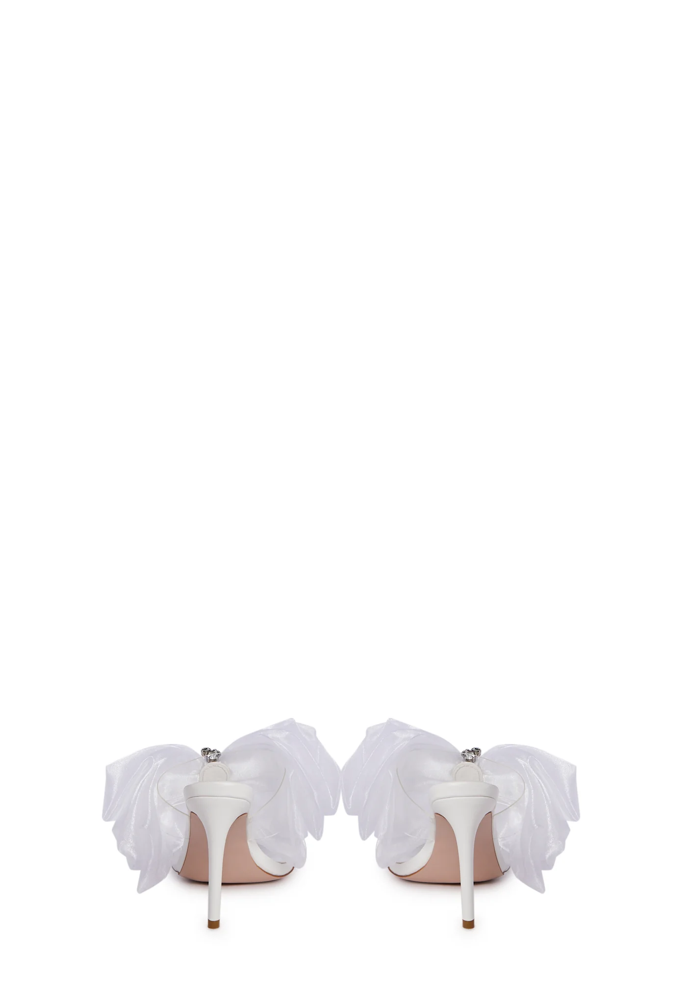 Capable Stiletto Heels - White - Image 4