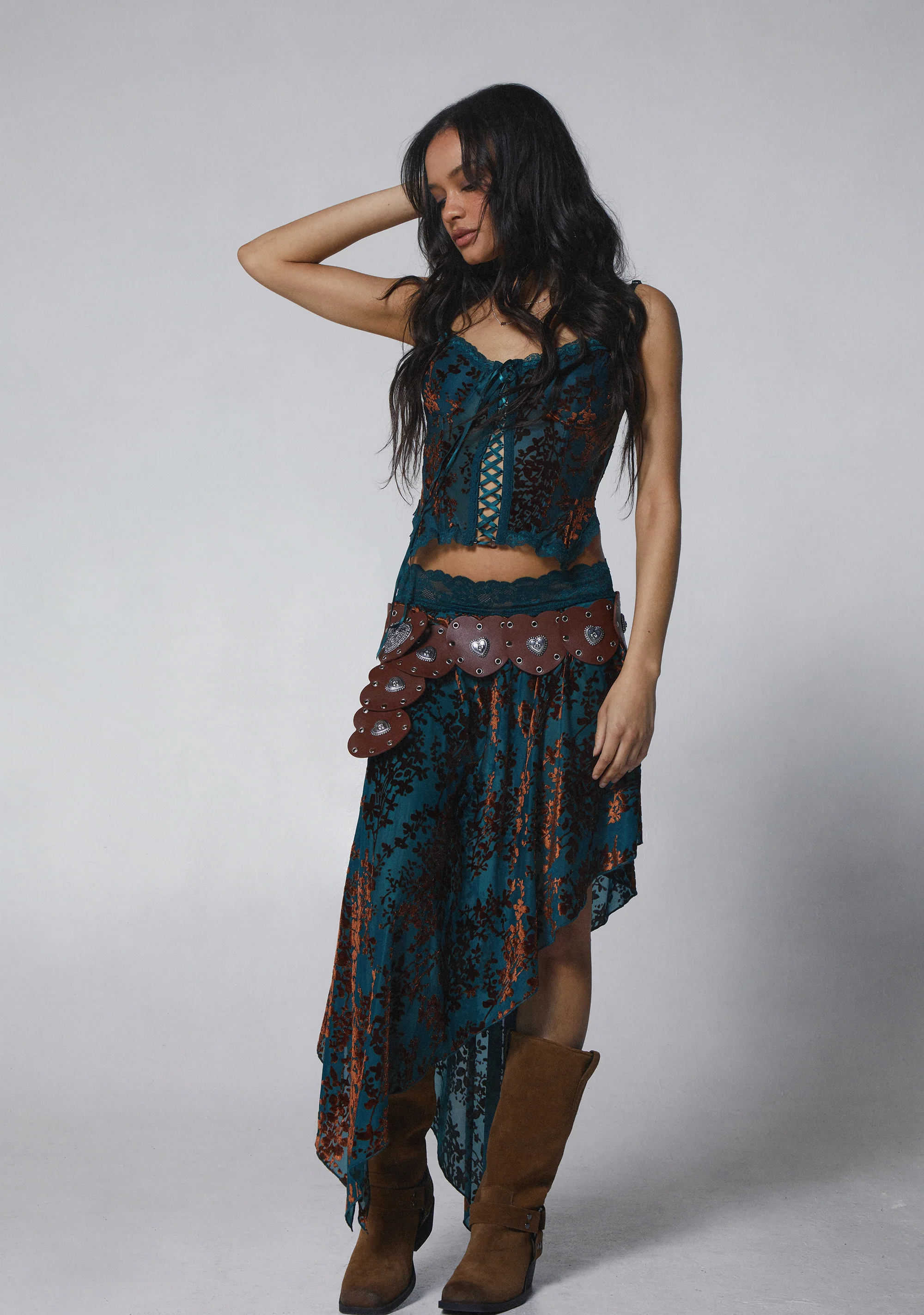 Carefree Songstress Midi Skirt - Image 7