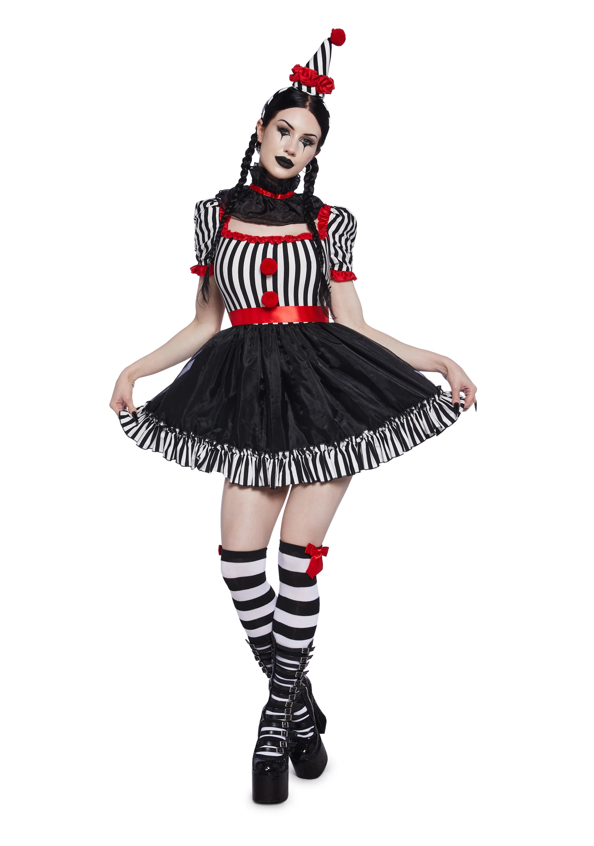 Carnival Clown Costume Set - Image 2