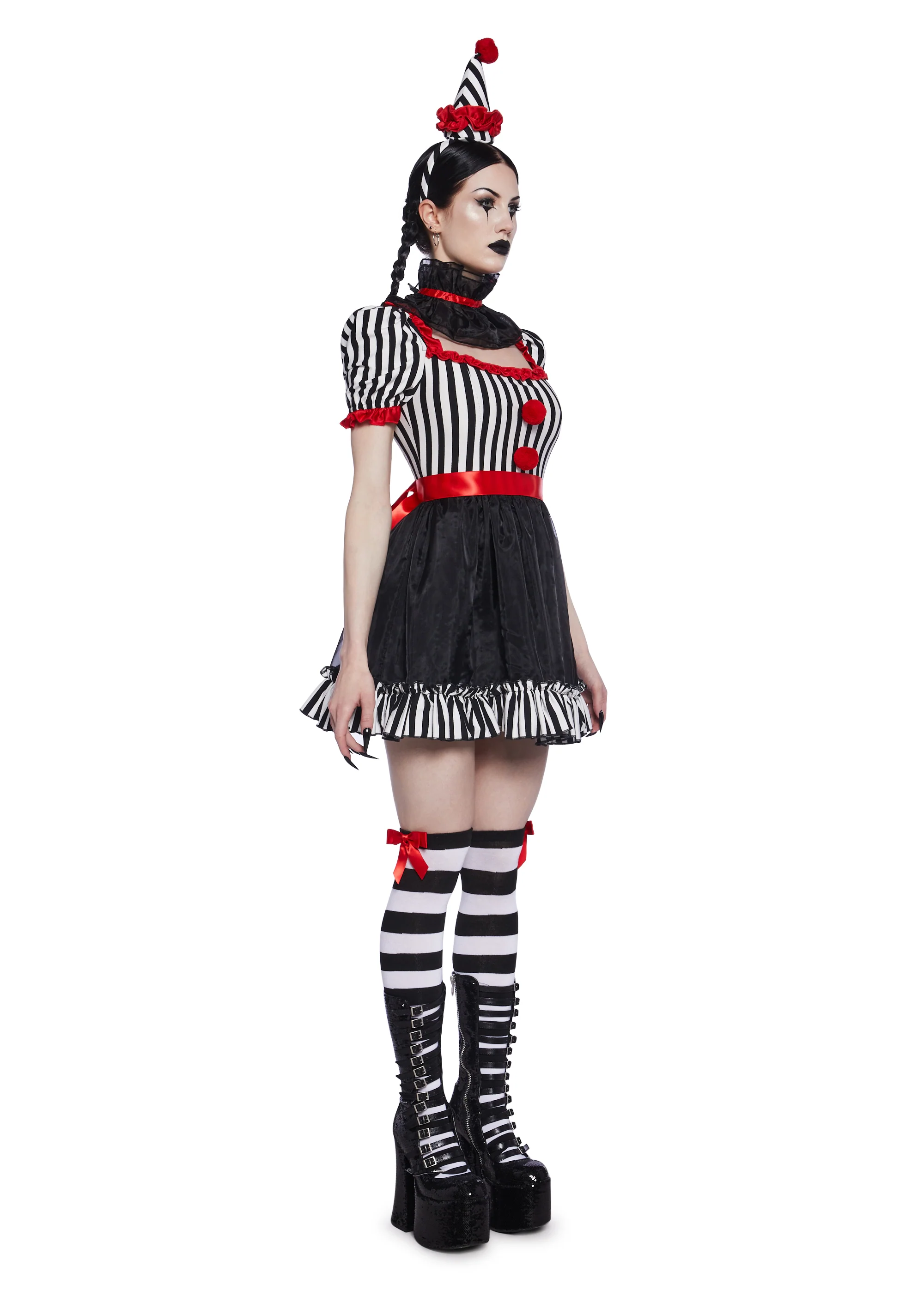 Carnival Clown Costume Set - Image 3