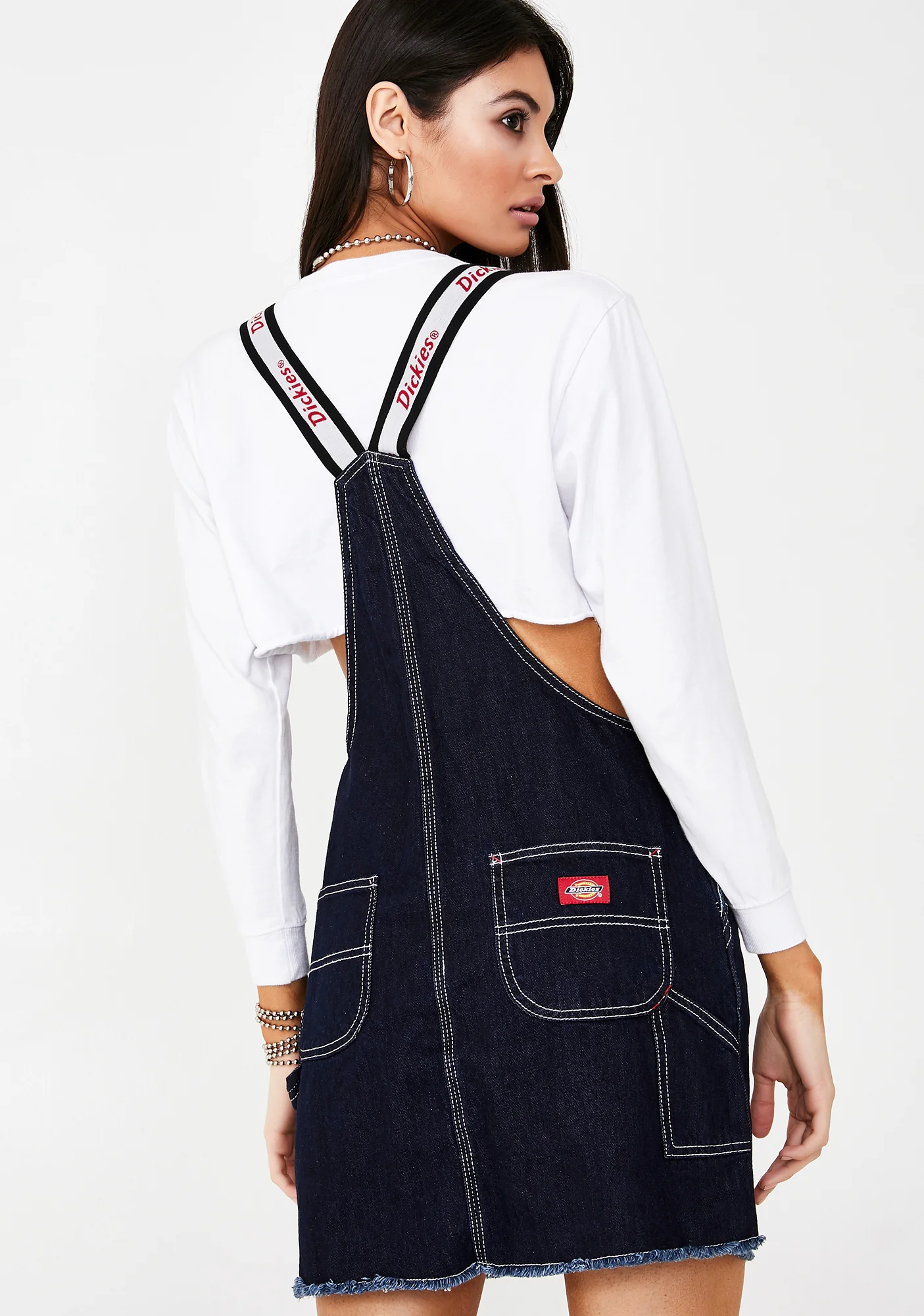Carpenter Overall Dress - Image 4