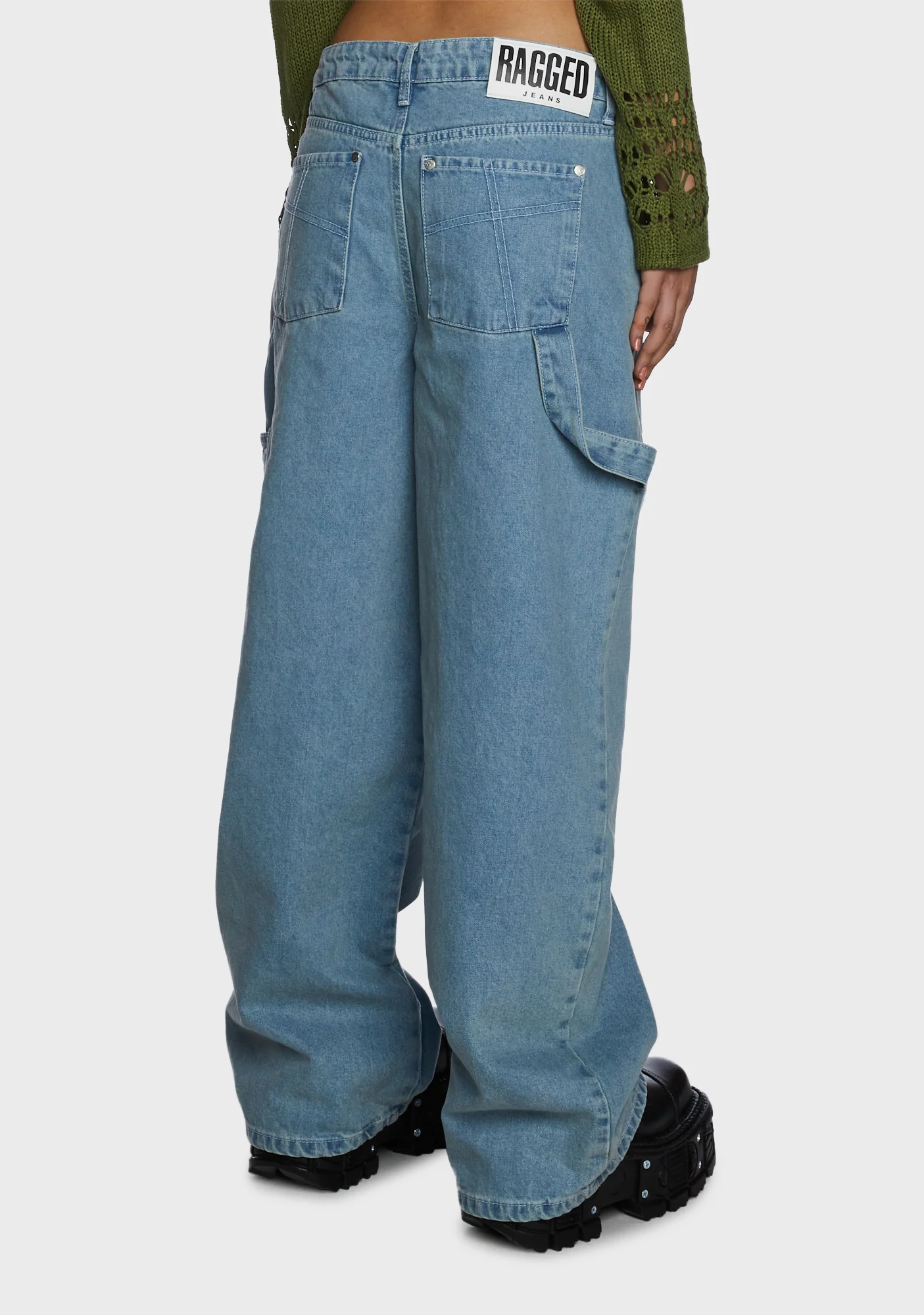 Carpenter Release Jeans - Mid Blue - Image 4